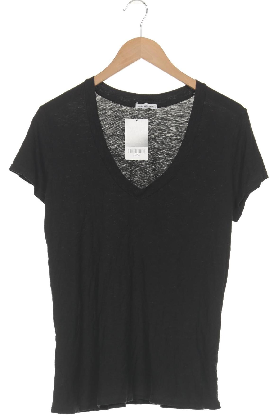 

James Perse Damen T-Shirt, grau, Gr. 4