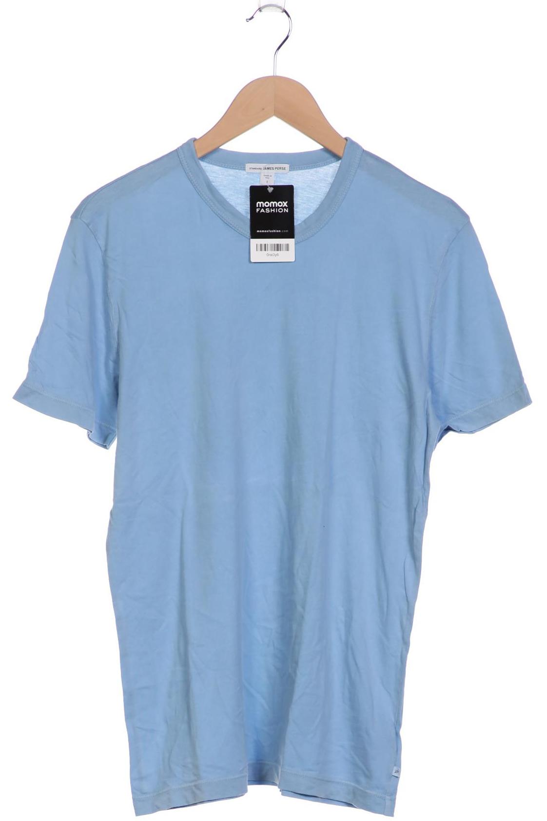 

James Perse Herren T-Shirt, hellblau, Gr. 46