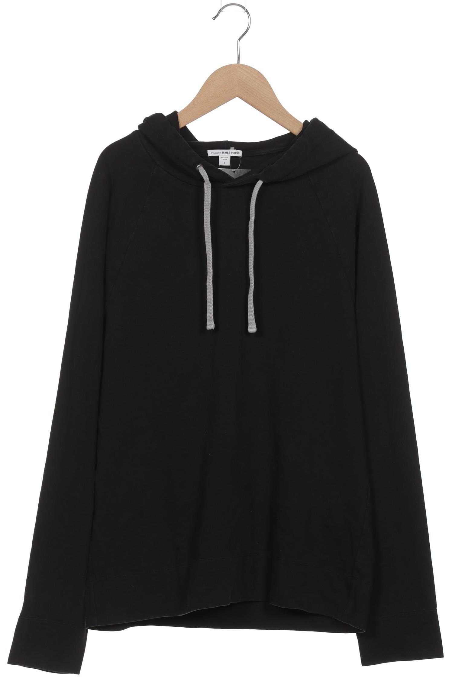 

James Perse Herren Sweatshirt, schwarz, Gr. 46