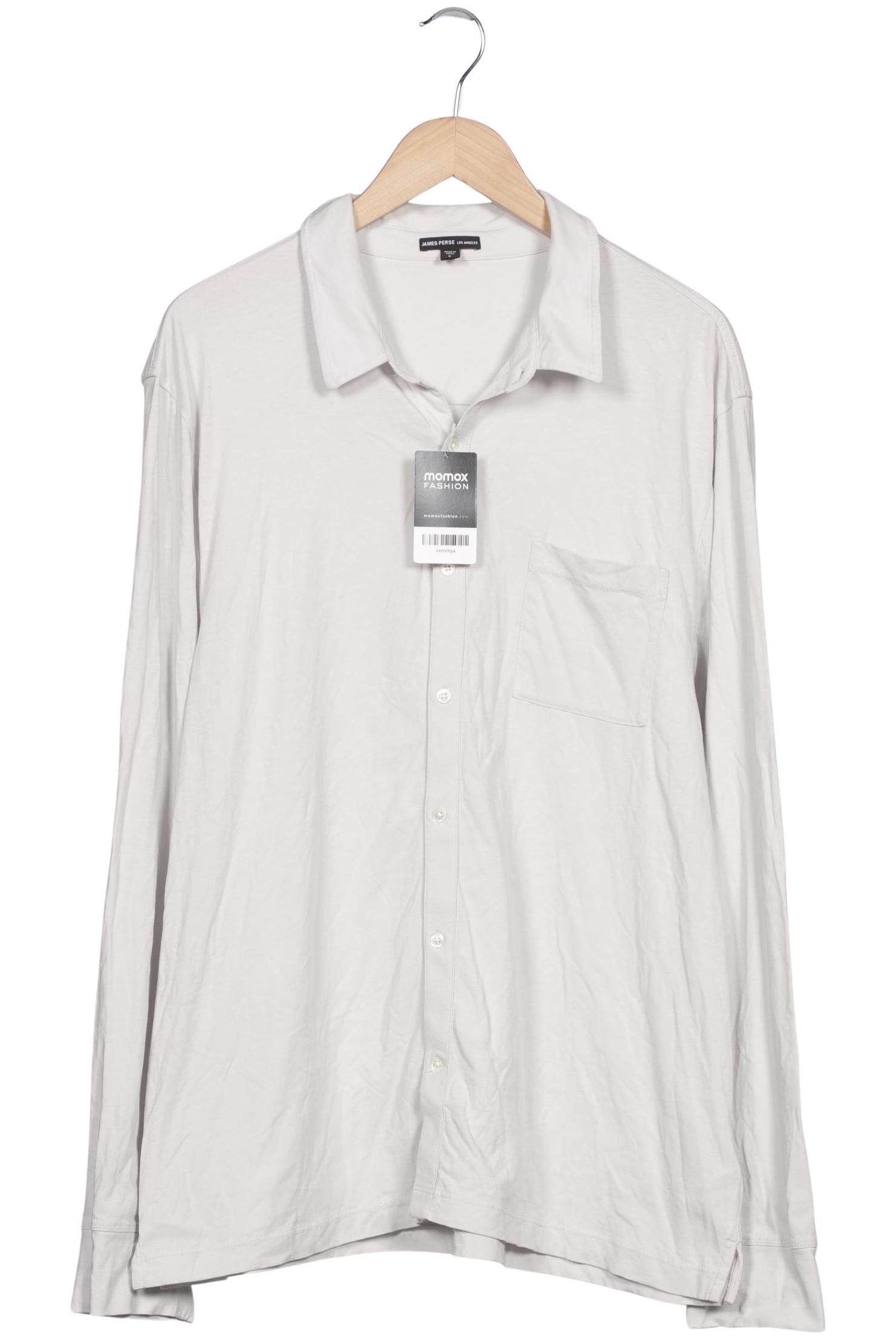 

James Perse Herren Hemd, grau, Gr. 56