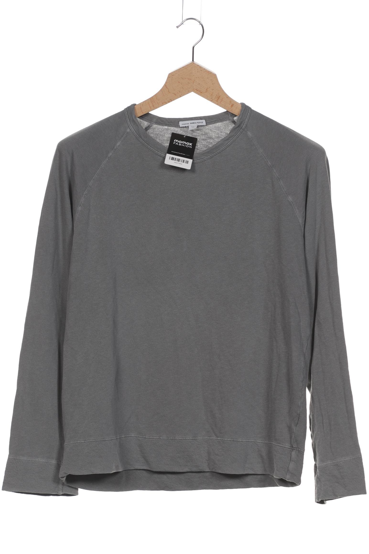 

James Perse Herren Sweatshirt, grau, Gr. 52