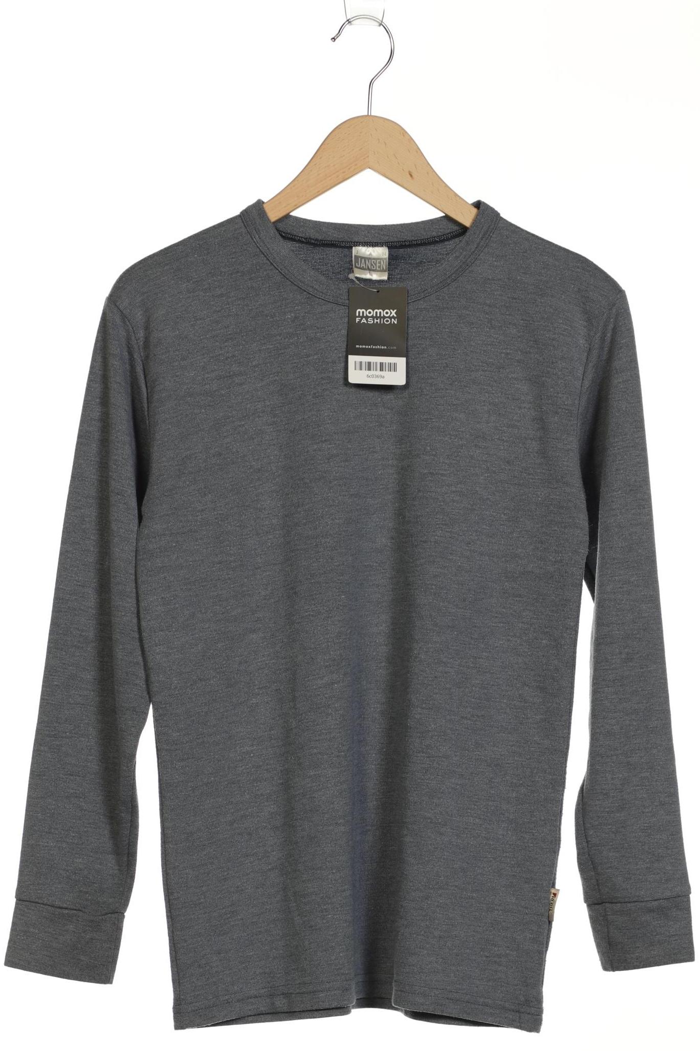 

JAN Jansen Damen Langarmshirt, grau, Gr. 42
