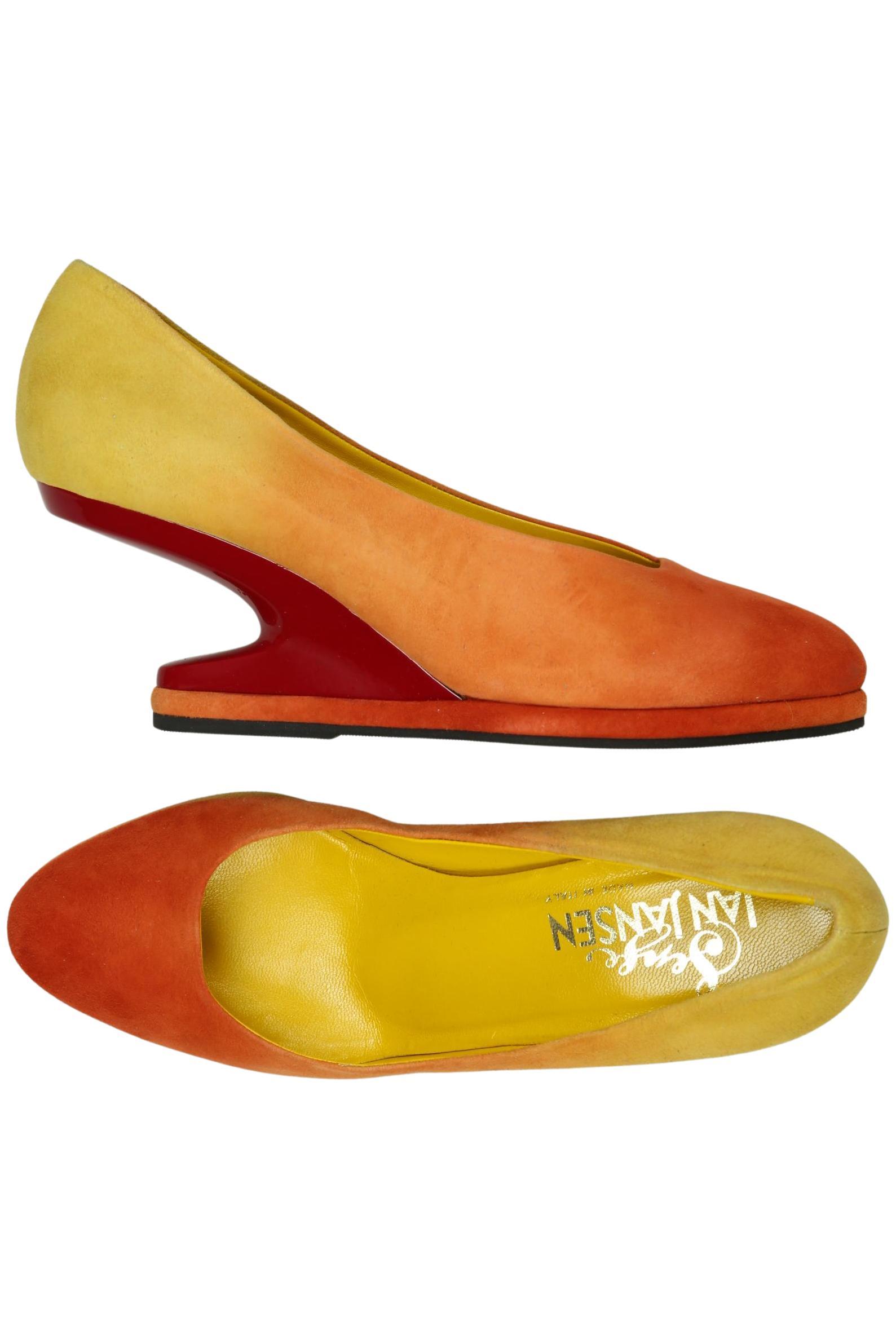 

JAN Jansen Damen Pumps, orange, Gr. 38