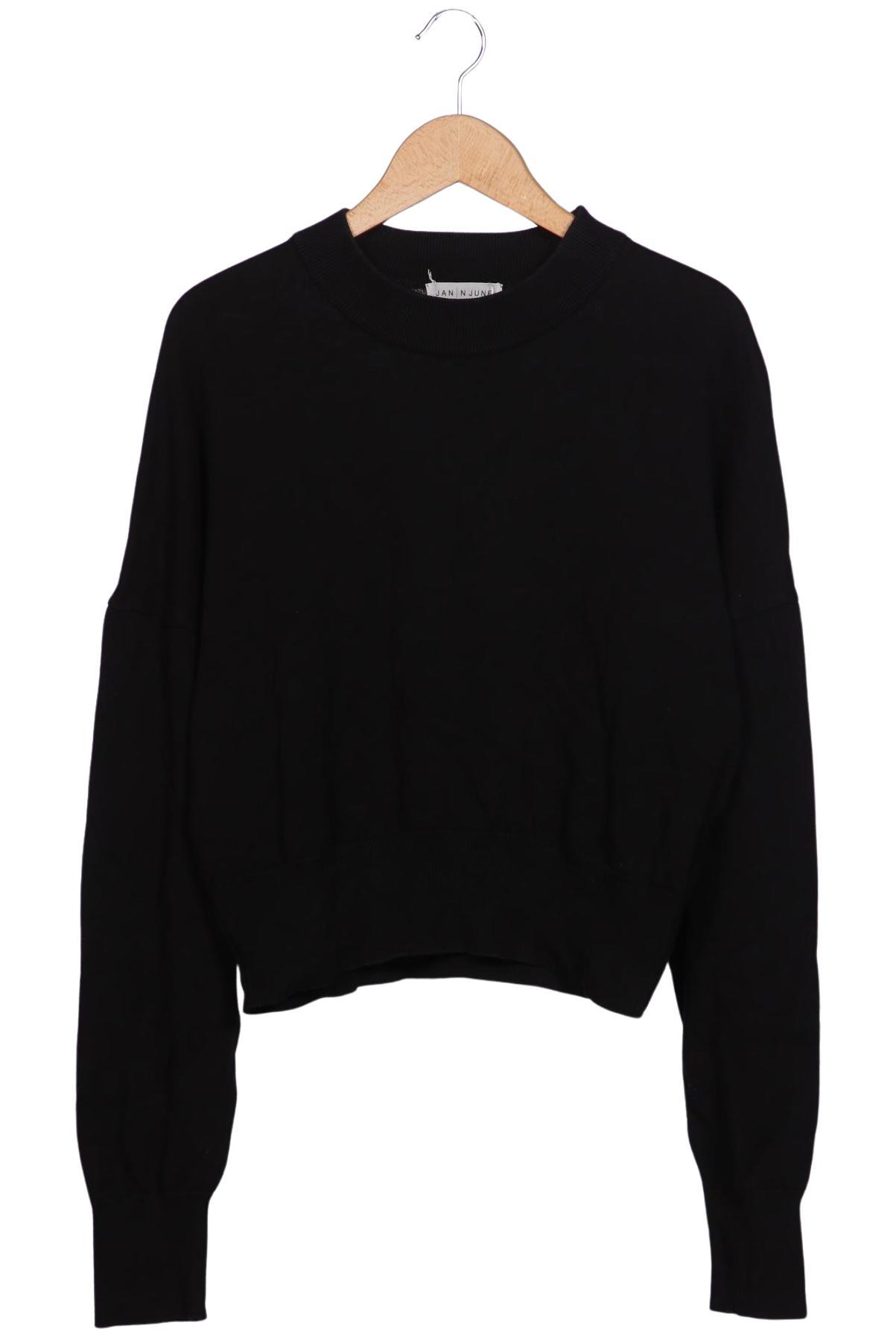 

Jan N June Damen Pullover, schwarz, Gr. 42