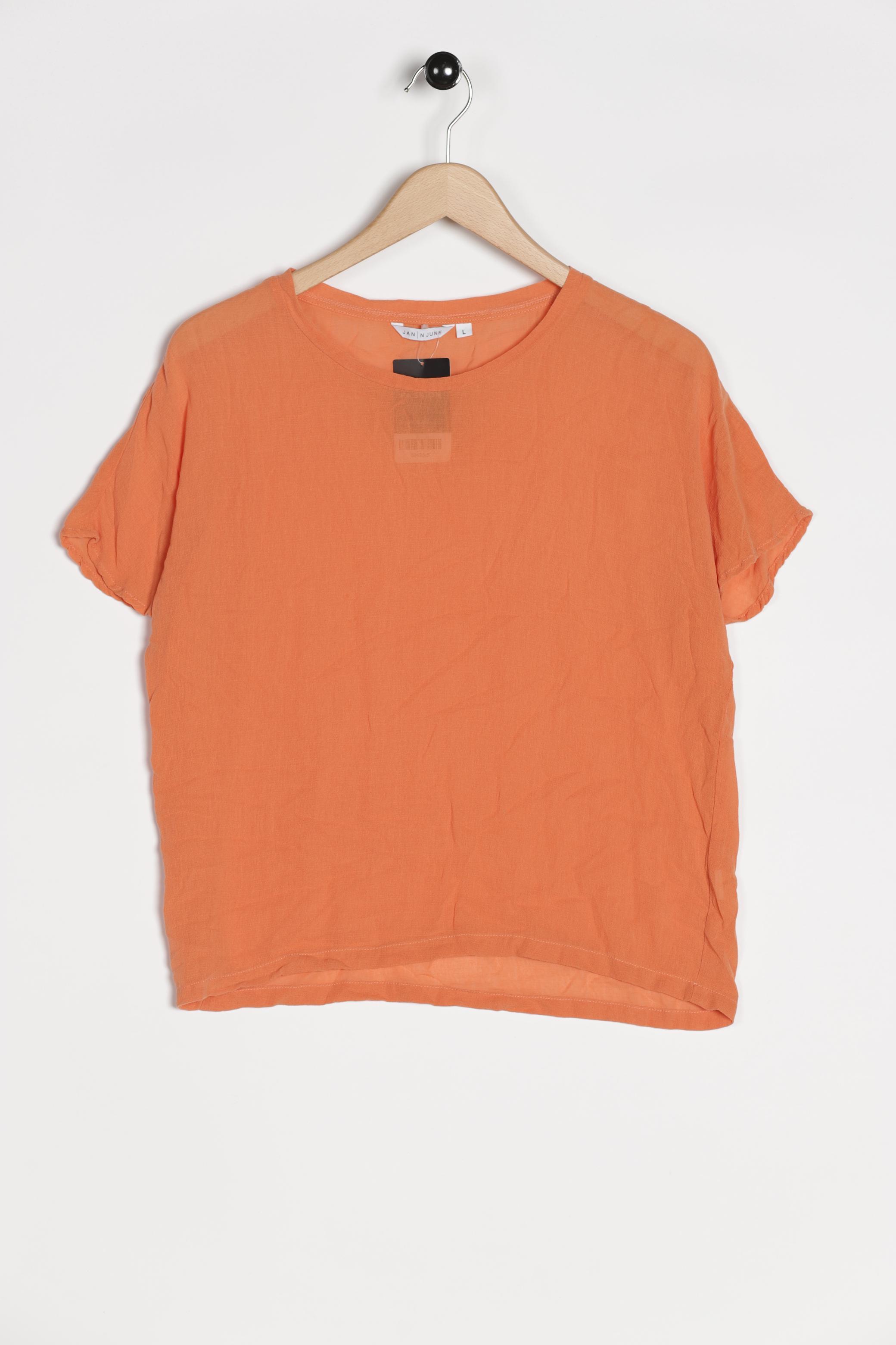 

Jan N June Damen T-Shirt, orange, Gr. 42