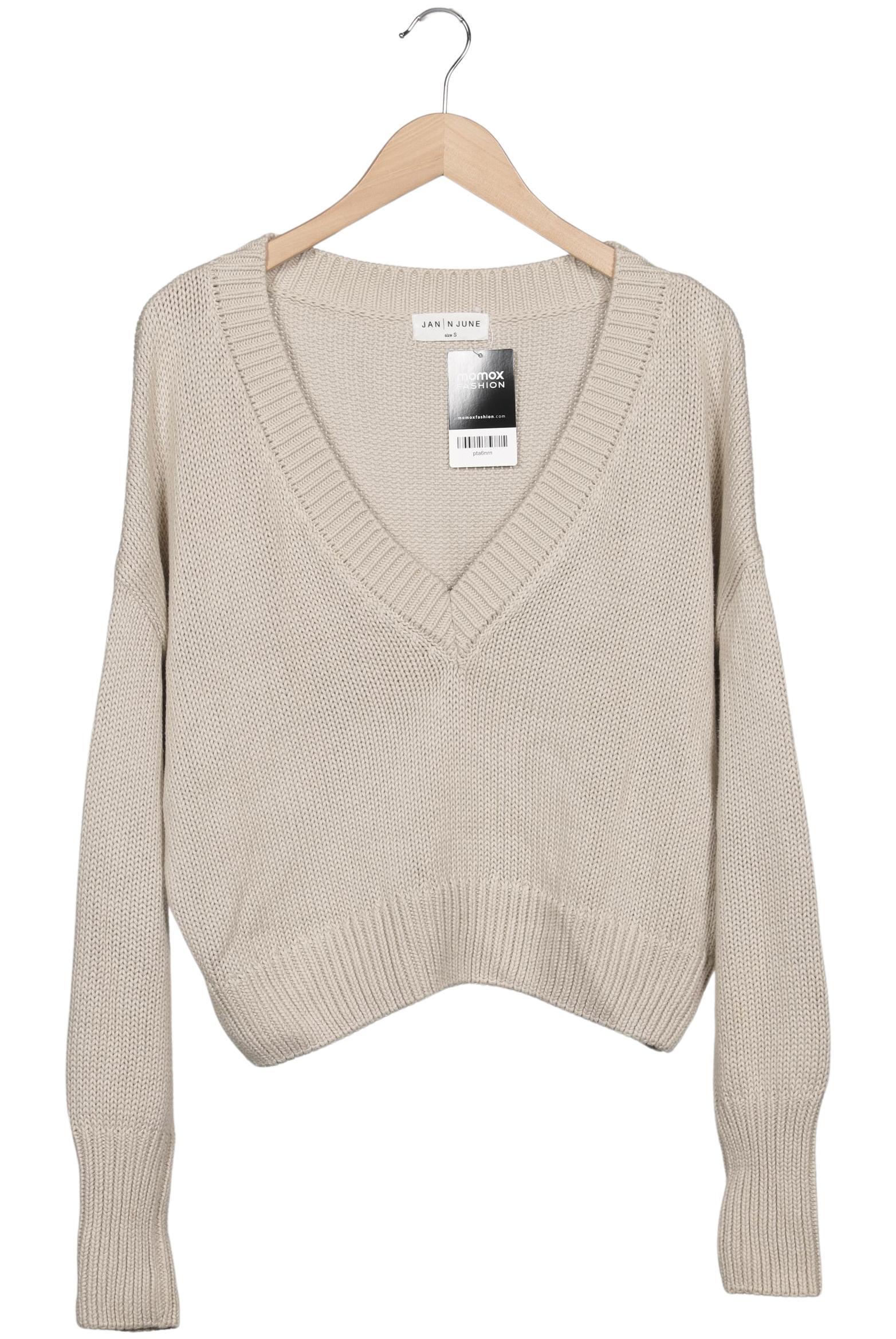 

Jan N June Damen Pullover, beige, Gr. 36
