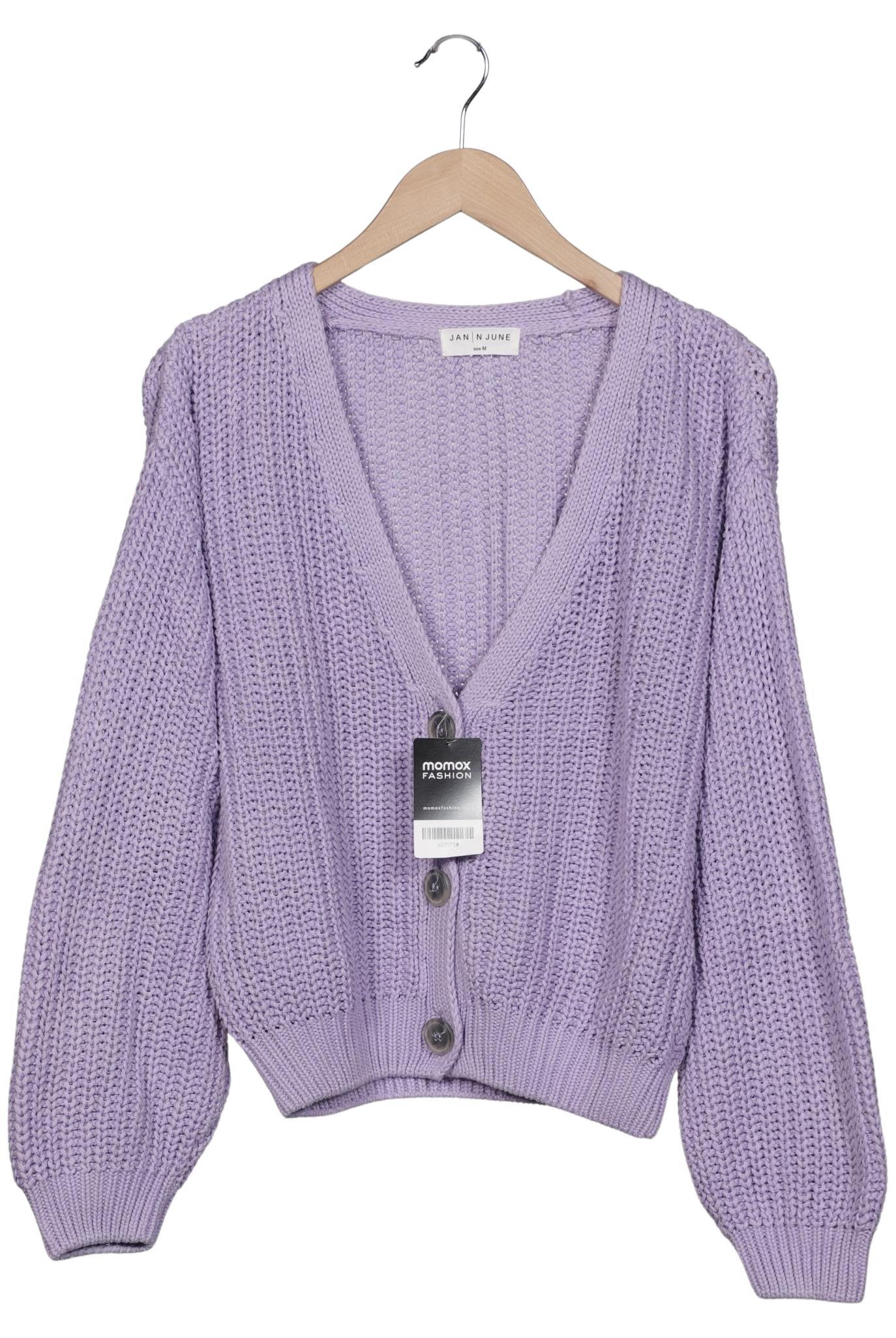 

Jan N June Damen Strickjacke, flieder, Gr. 38