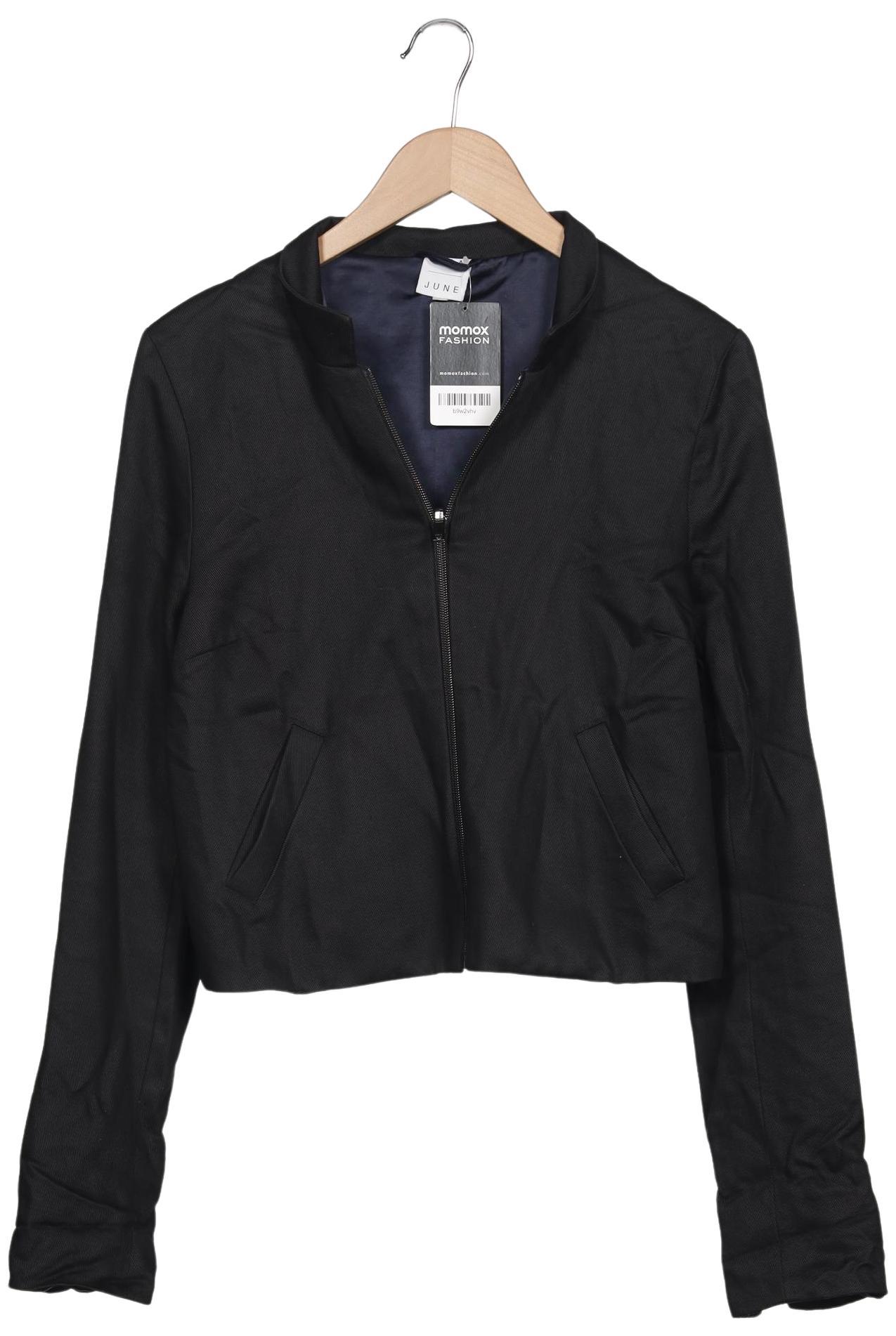 

Jan N June Damen Jacke, schwarz, Gr. 36