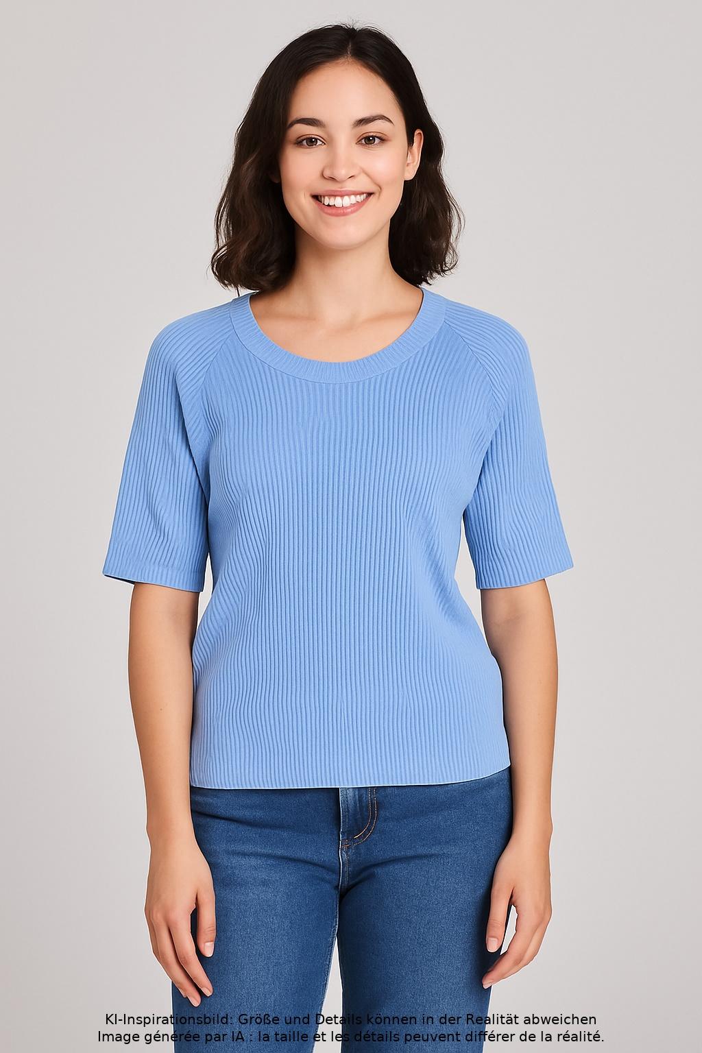 

Jan N June Damen T-Shirt, hellblau, Gr. 36