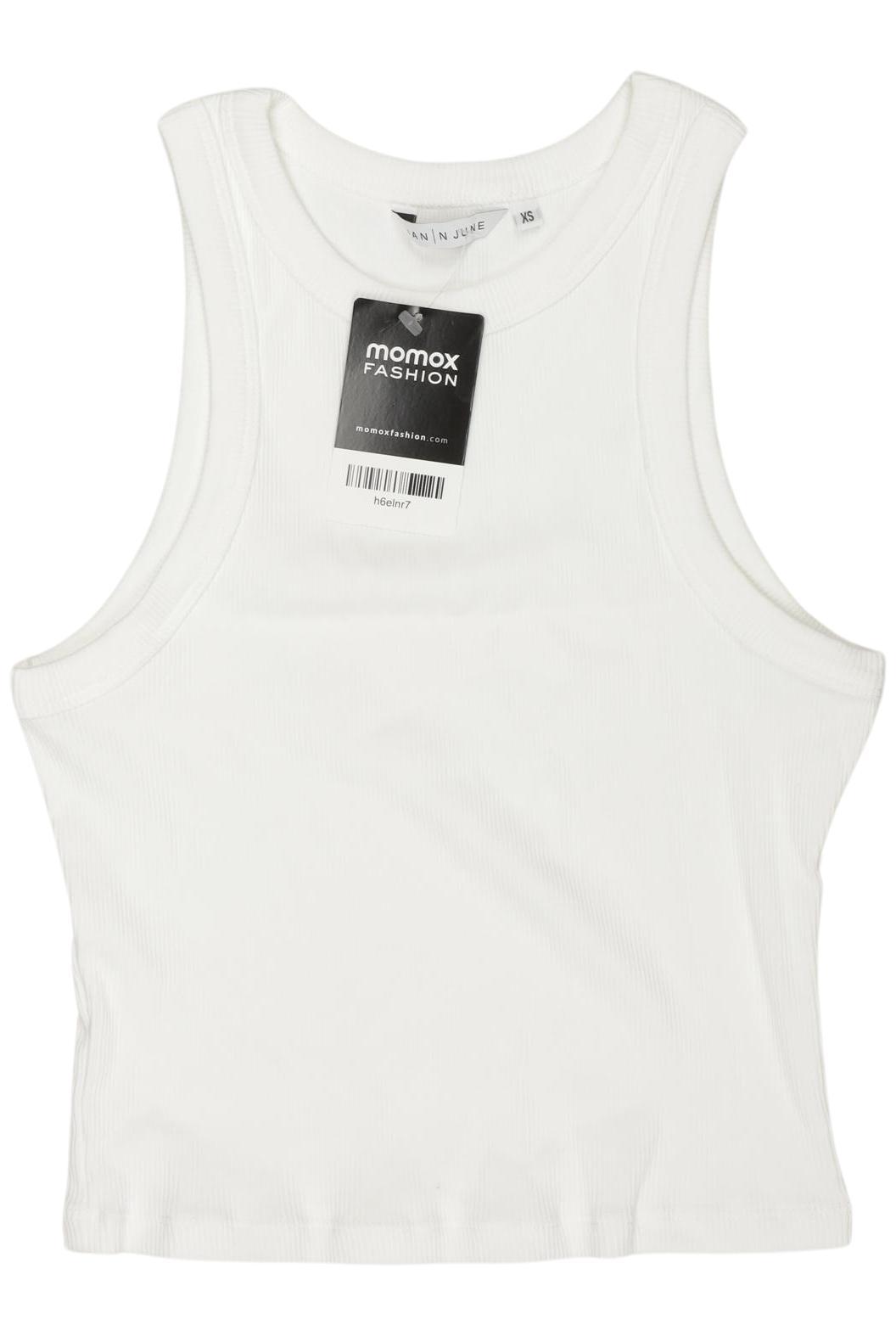 

Jan N June Damen Top, weiß, Gr. 34