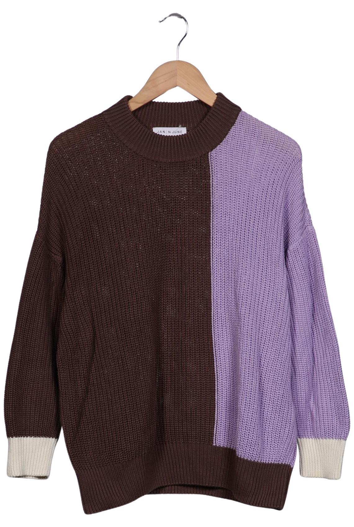 

Jan N June Damen Pullover, braun, Gr. 36