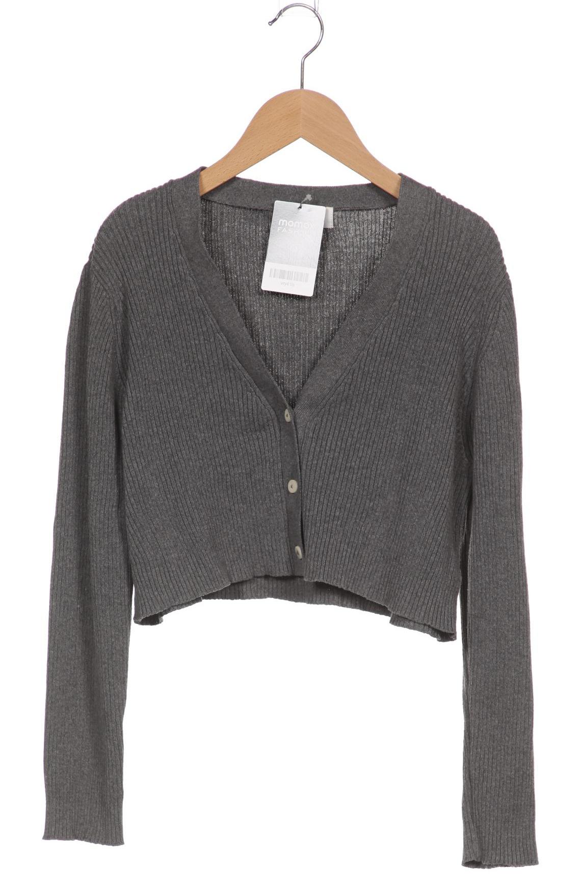 

Jan N June Damen Strickjacke, grau, Gr. 34