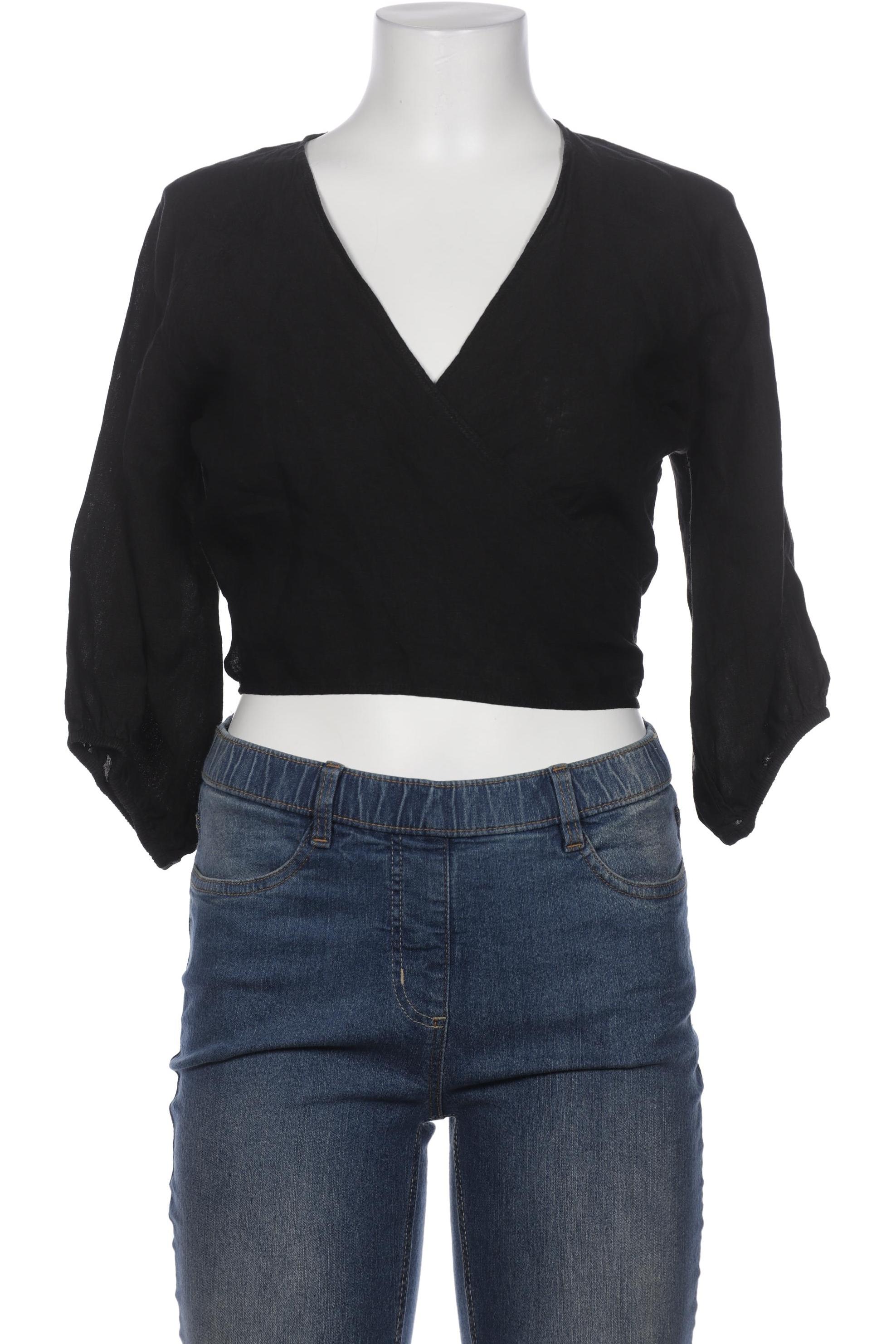 

Jan N June Damen Bluse, schwarz, Gr. 36