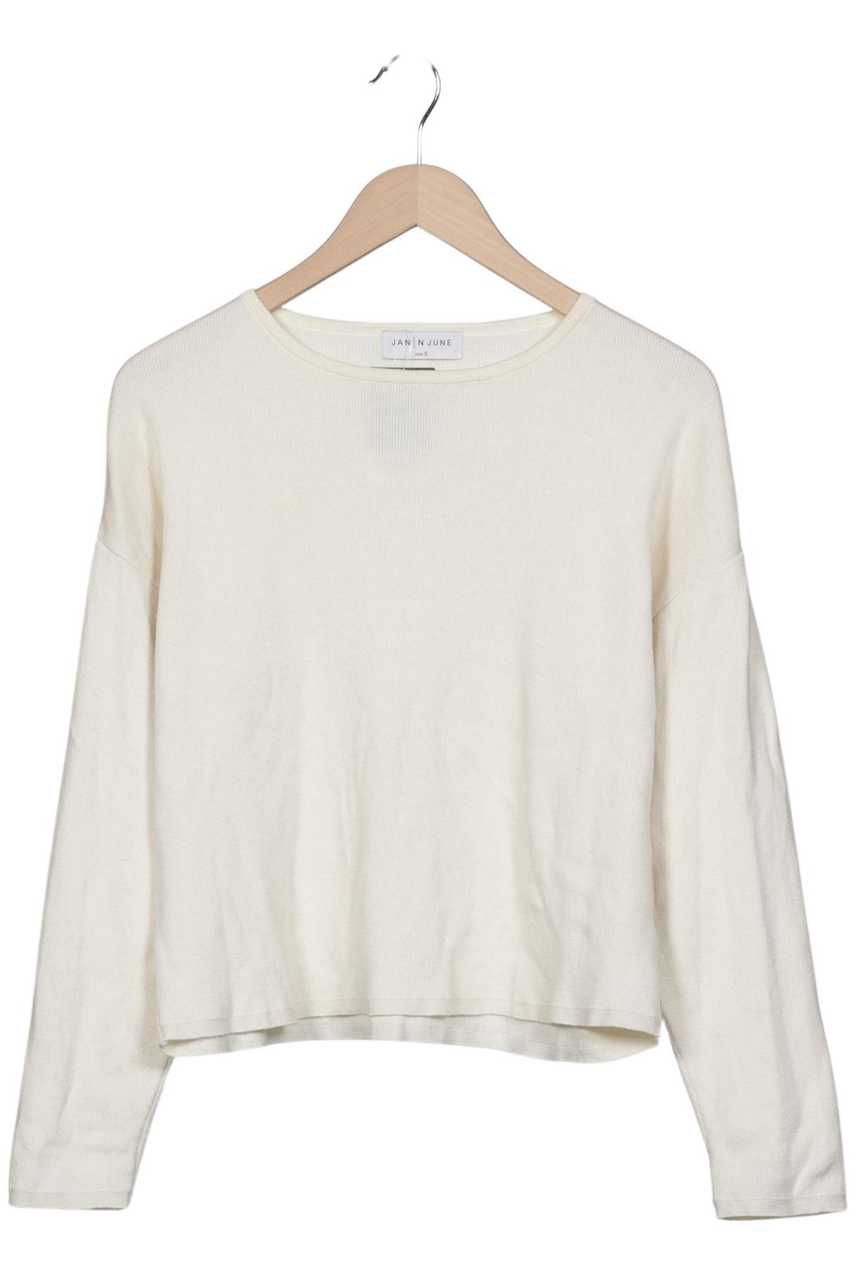 

Jan N June Damen Pullover, cremeweiß, Gr. 36
