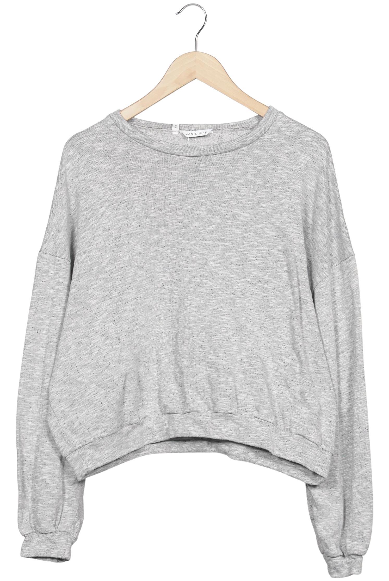 

Jan N June Damen Sweatshirt, grau, Gr. 36