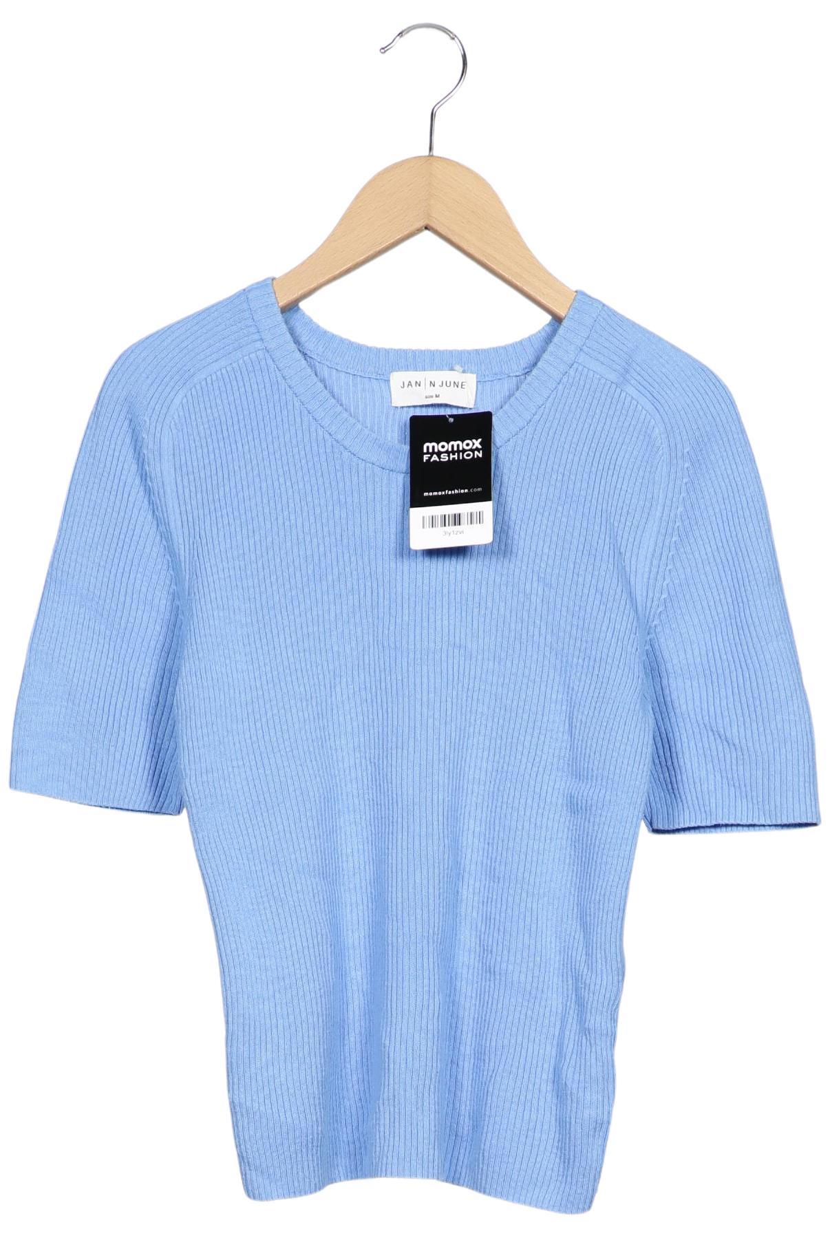 

Jan N June Damen Pullover, hellblau, Gr. 38
