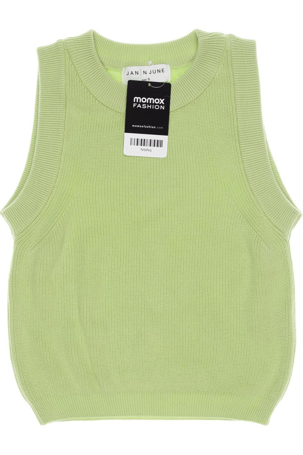 

Jan N June Damen Pullover, hellgrün, Gr. 36