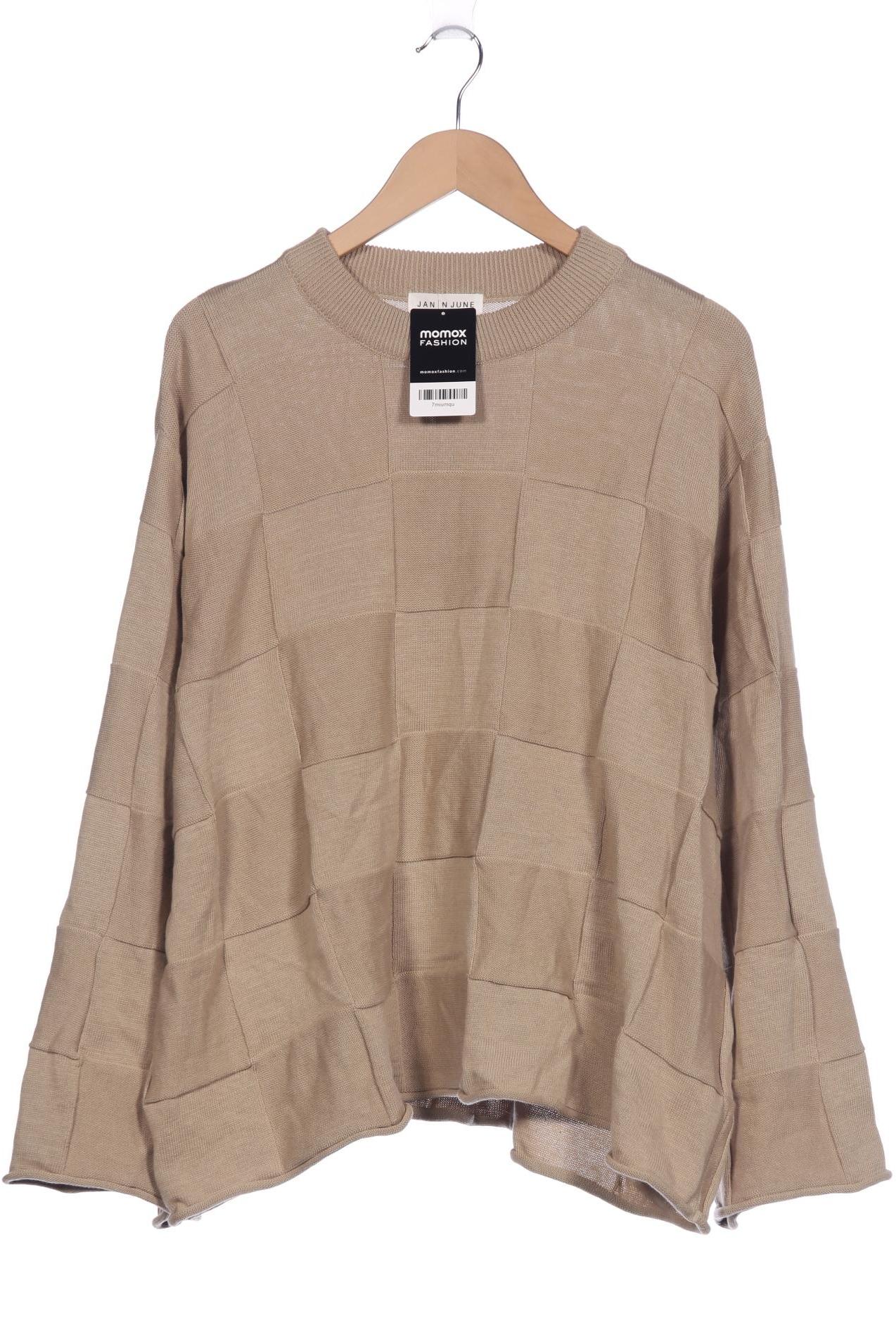 

Jan N June Damen Pullover, beige, Gr. 38