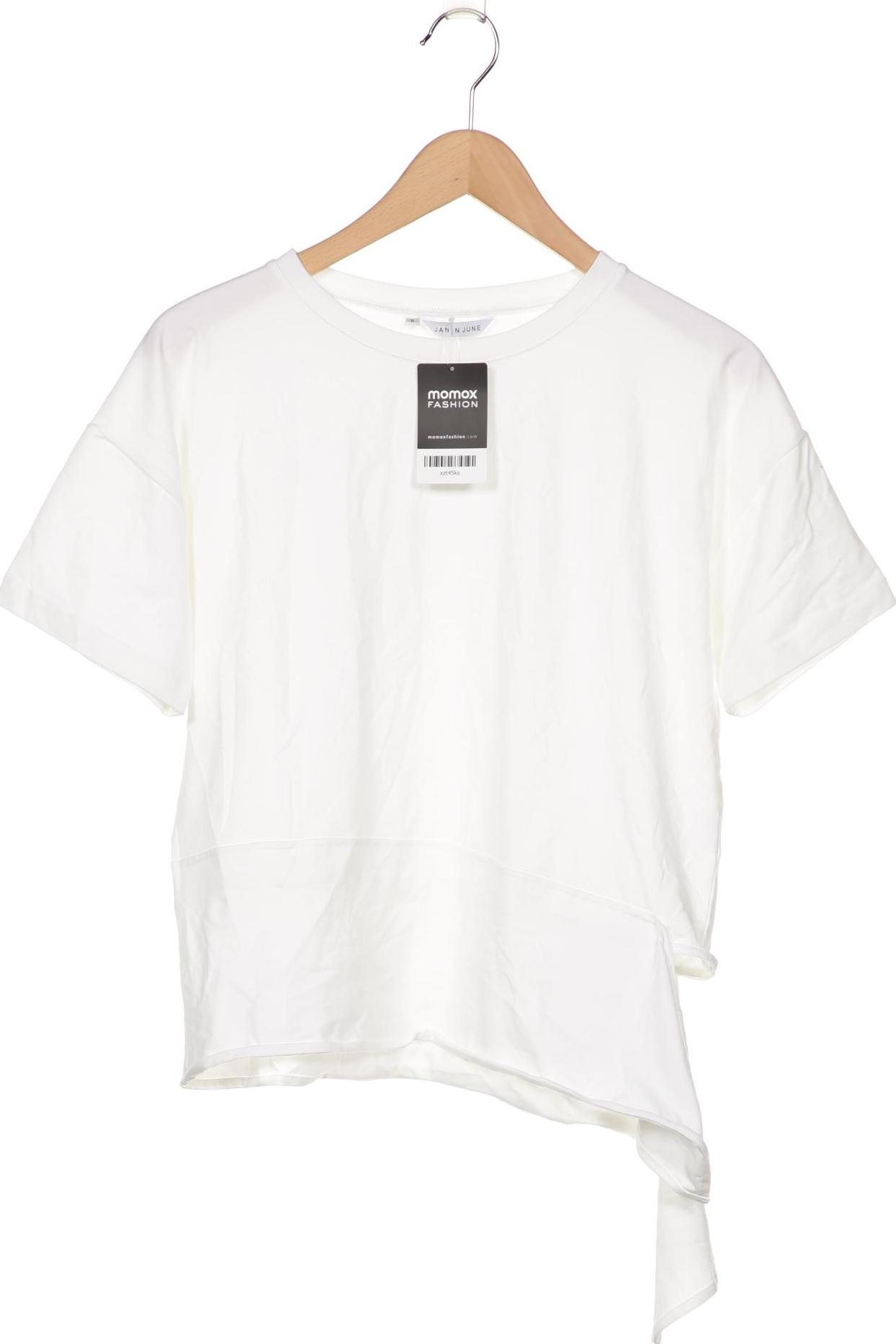 

Jan N June Damen T-Shirt, weiß, Gr. 36