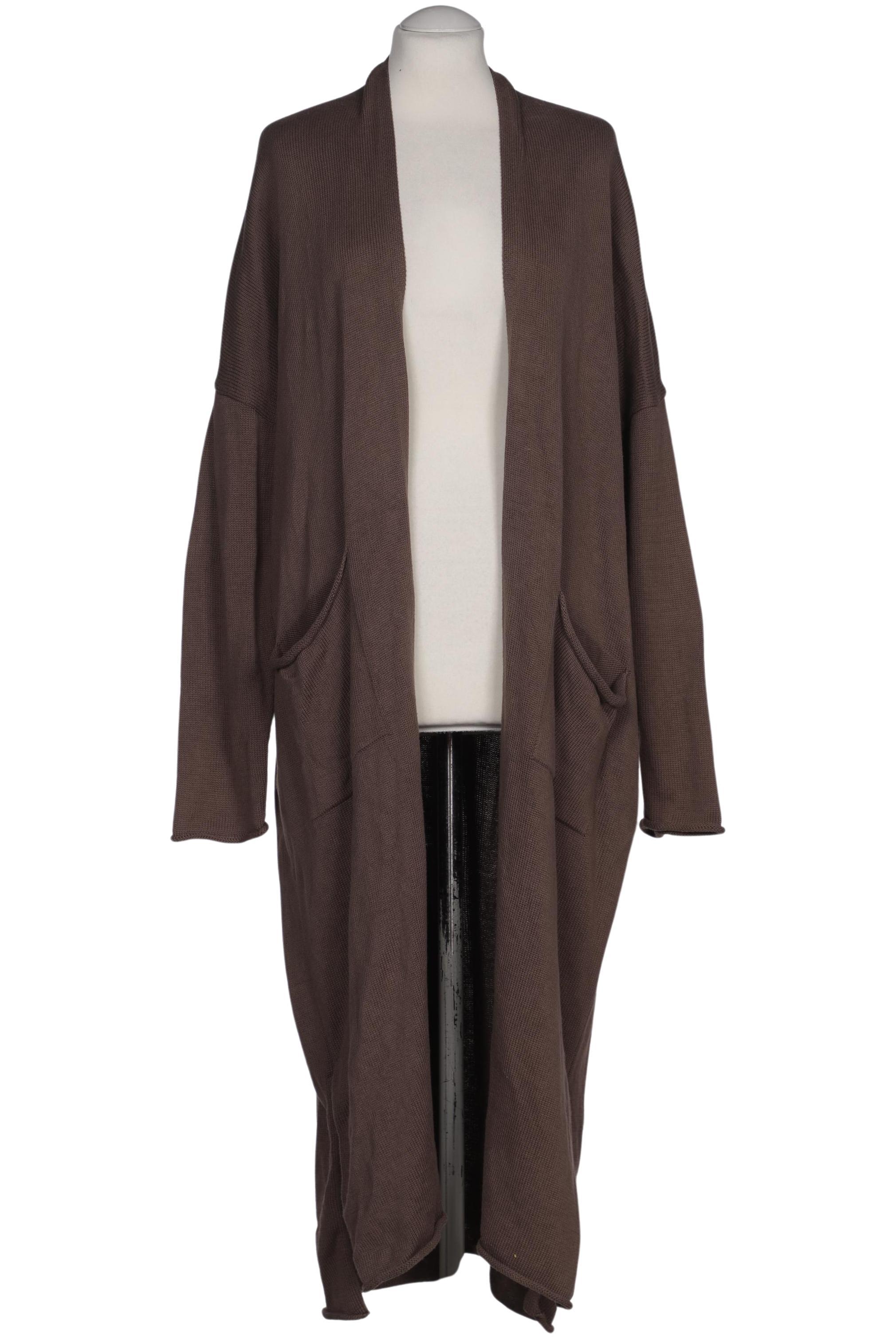 

Jan N June Damen Strickjacke, braun, Gr. 38