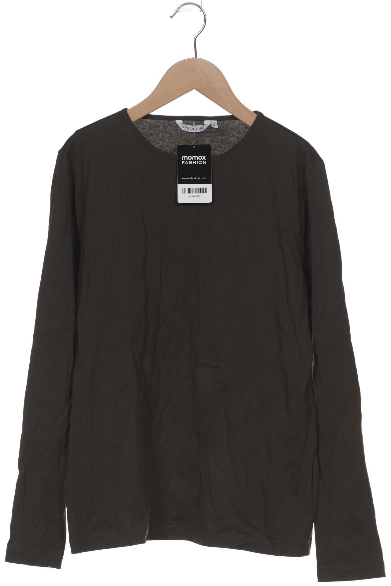 

Jan N June Damen Langarmshirt, grün, Gr. 36