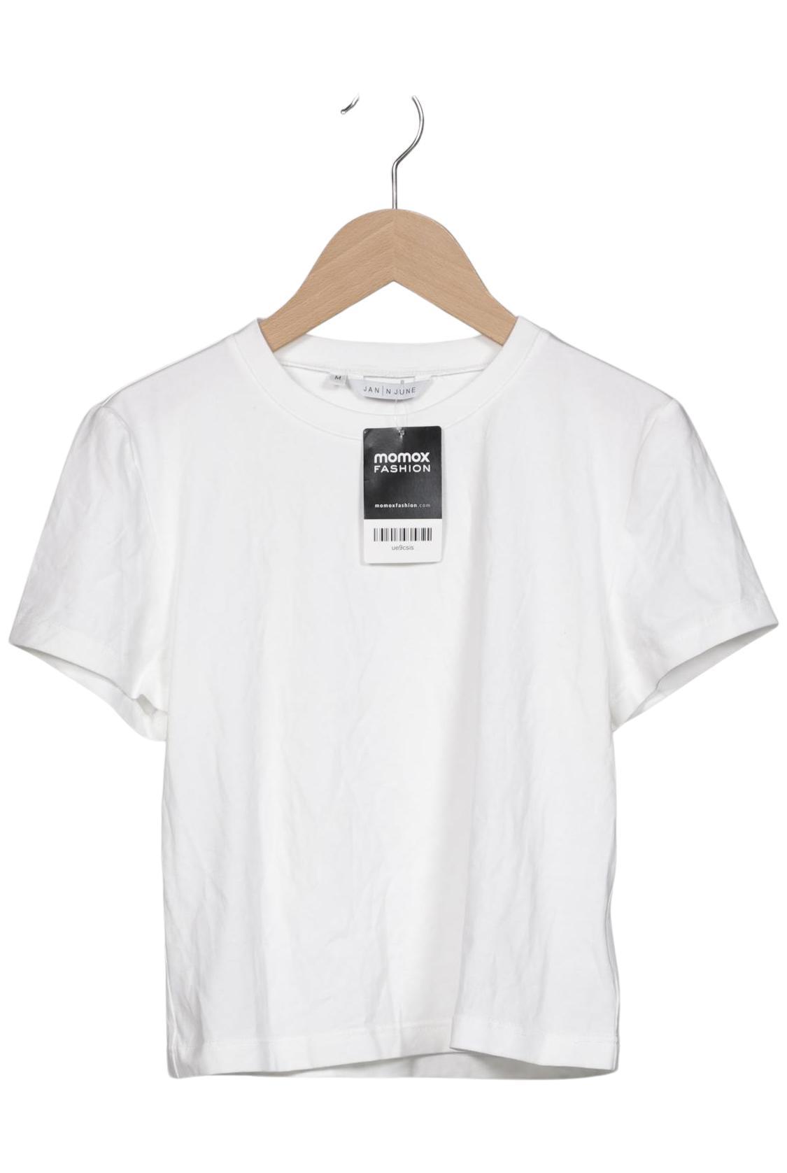 

Jan N June Damen T-Shirt, weiß, Gr. 38