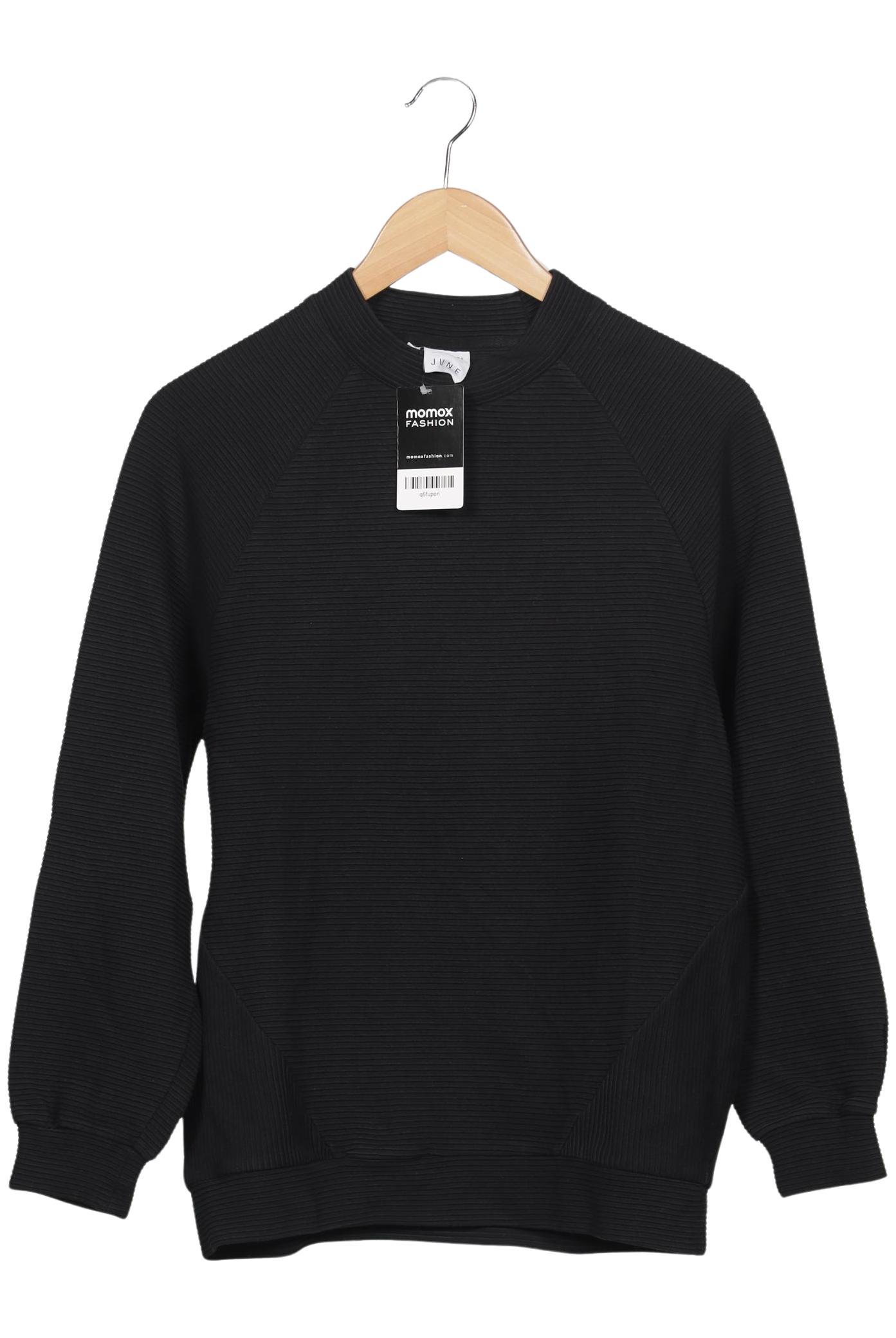 

Jan N June Damen Sweatshirt, schwarz, Gr. 34