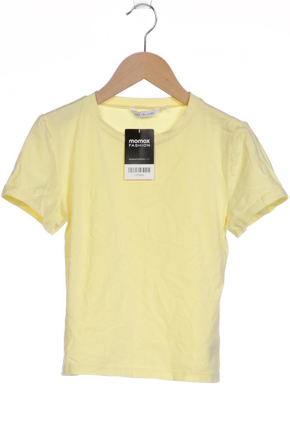 

Jan N June Damen T-Shirt, gelb, Gr. 36