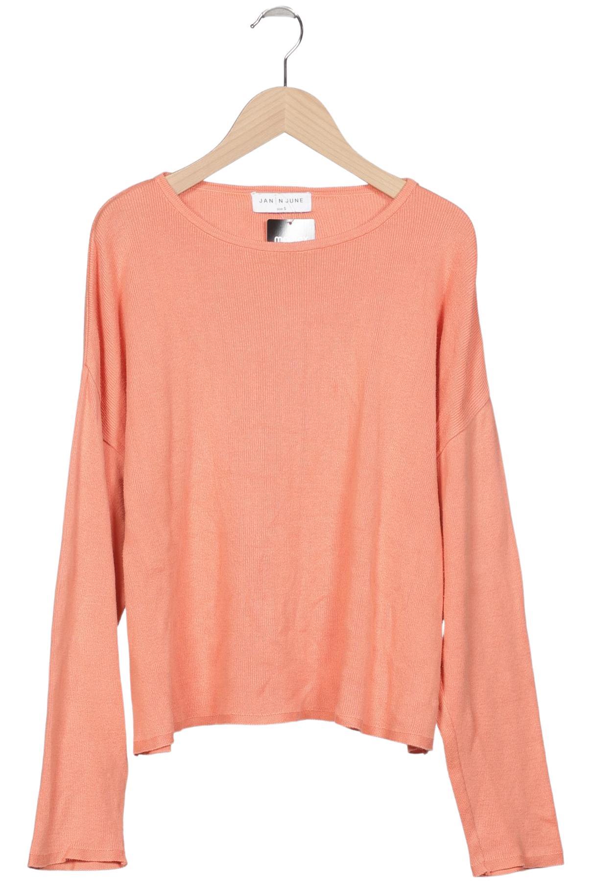 

Jan N June Damen Pullover, orange, Gr. 36