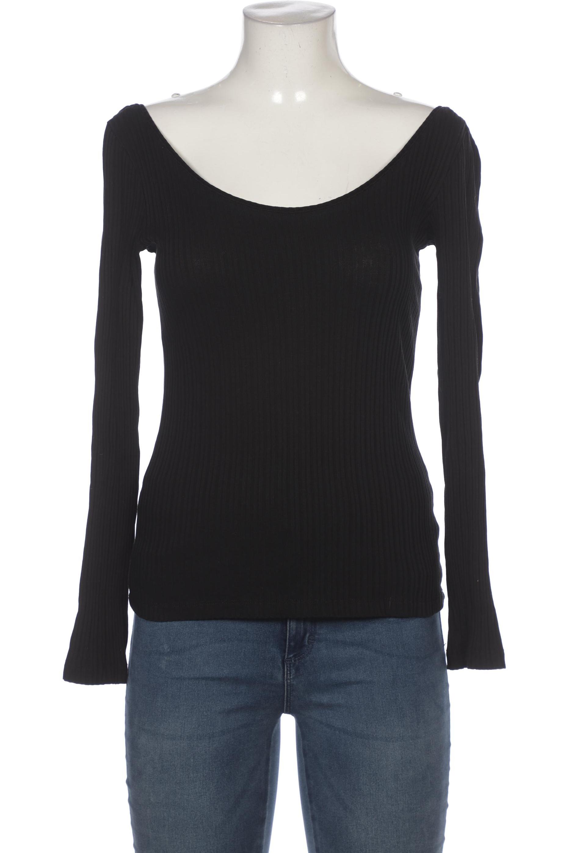 

Jan N June Damen Langarmshirt, schwarz, Gr. 38
