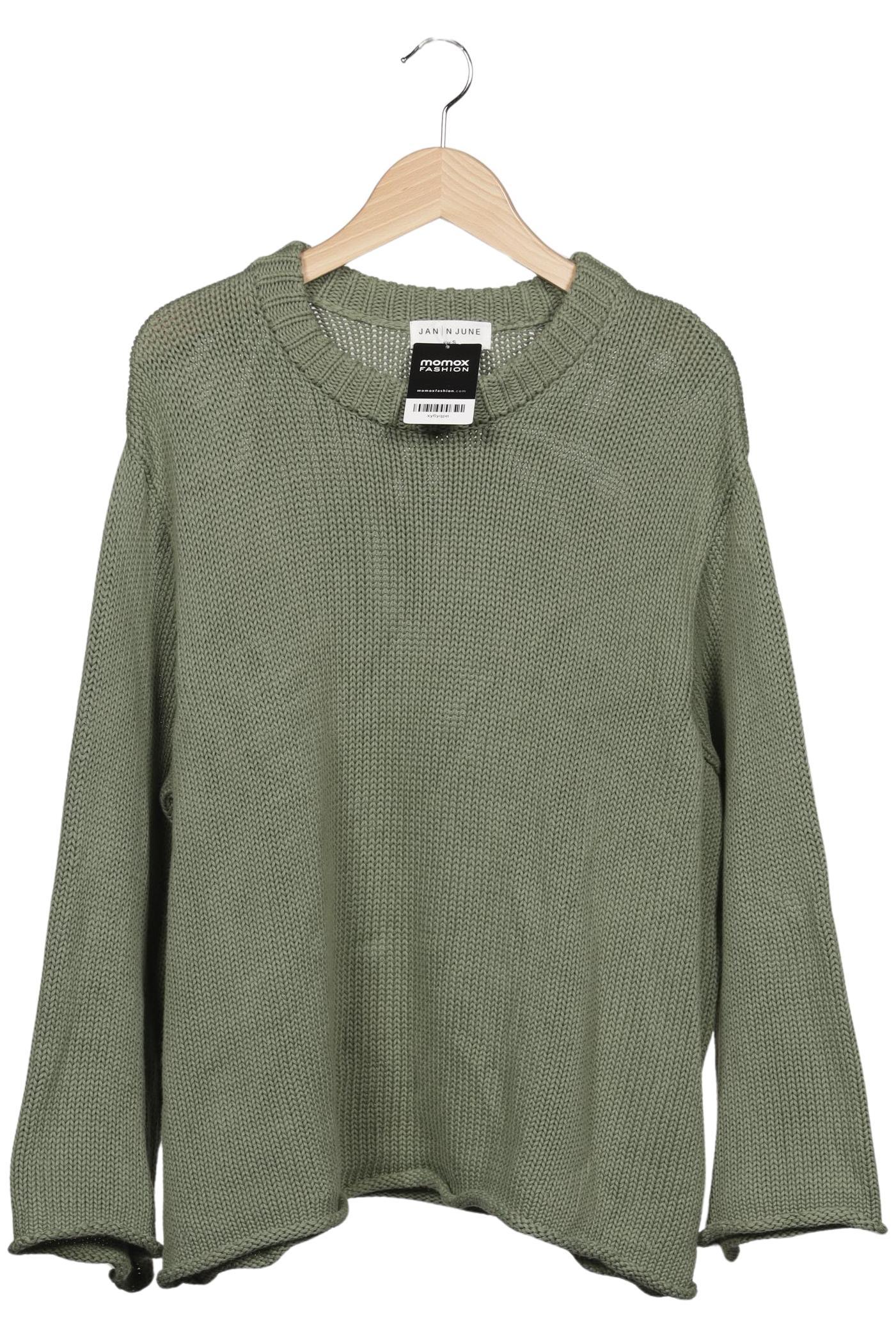 

Jan N June Damen Pullover, grün, Gr. 36