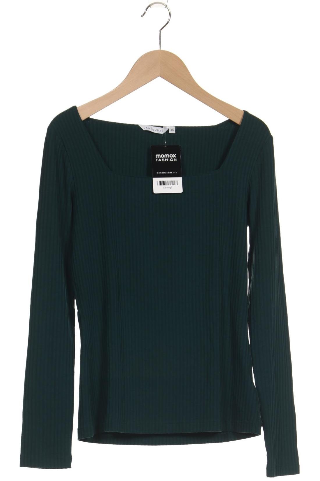 Thumbnail - Jan N June Damen Langarmshirt, türkis, Gr. 34