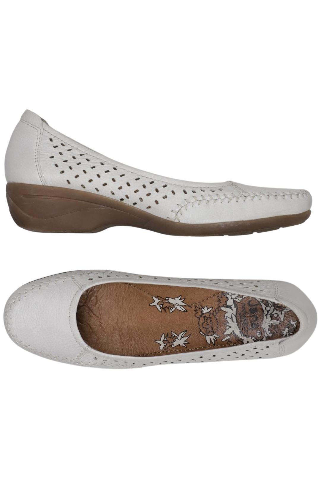 

Jana Damen Ballerinas, weiß, Gr. 37.5