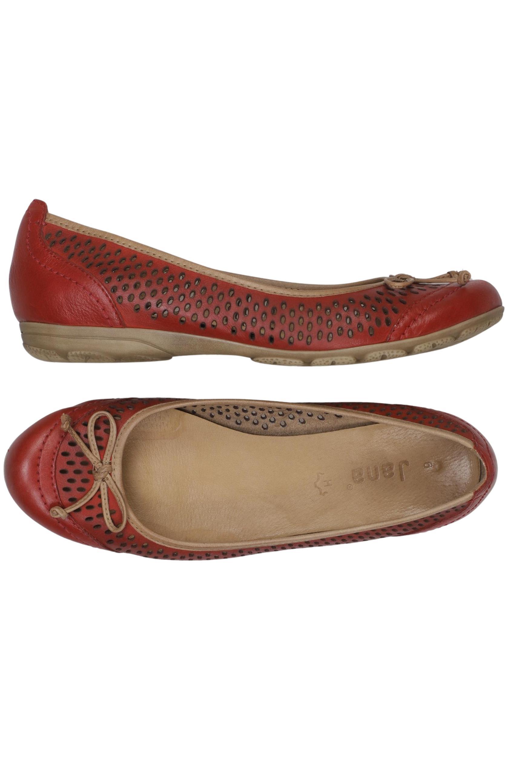 

Jana Damen Ballerinas, rot, Gr. 39.5