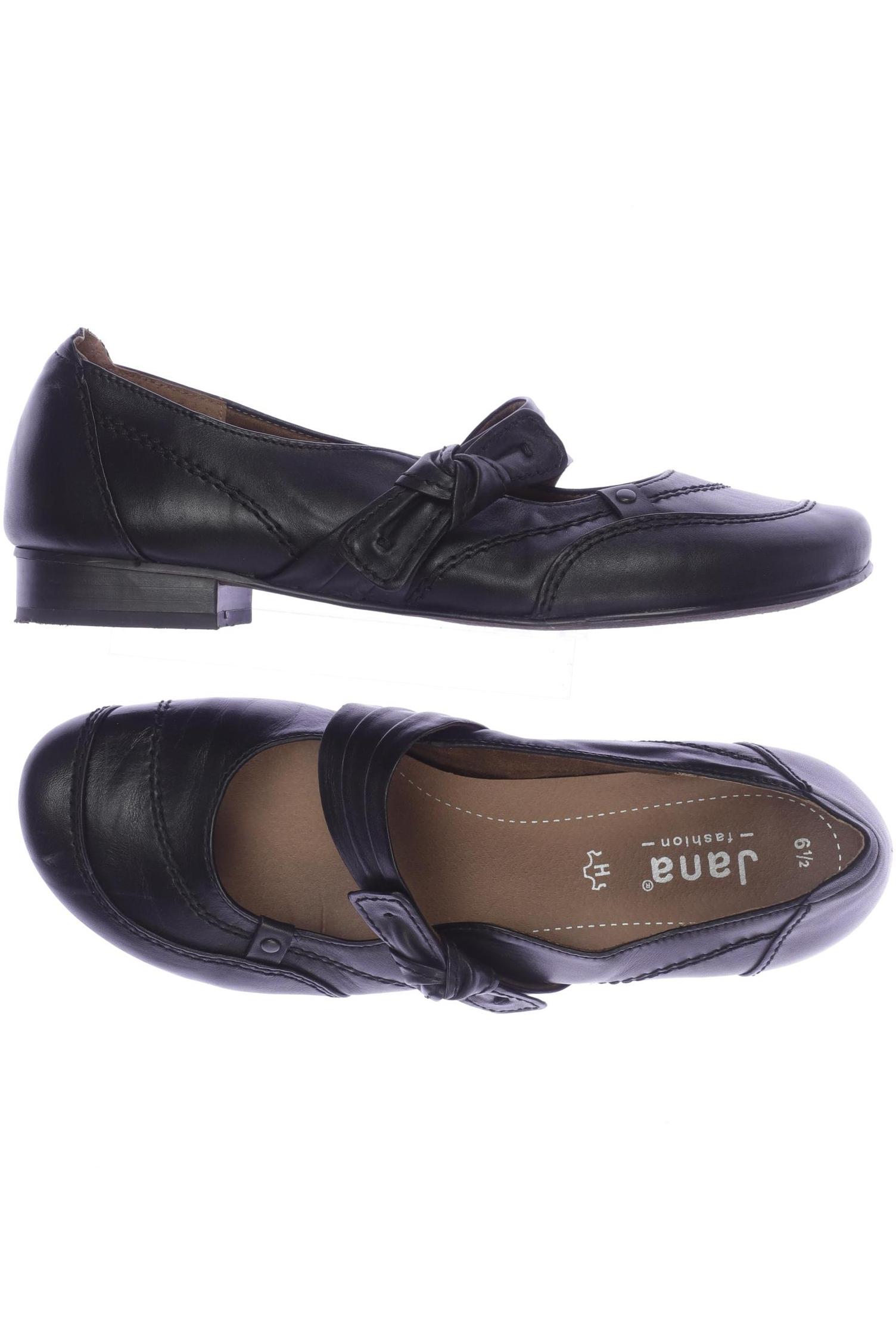 

Jana Damen Ballerinas, schwarz, Gr. 6.5
