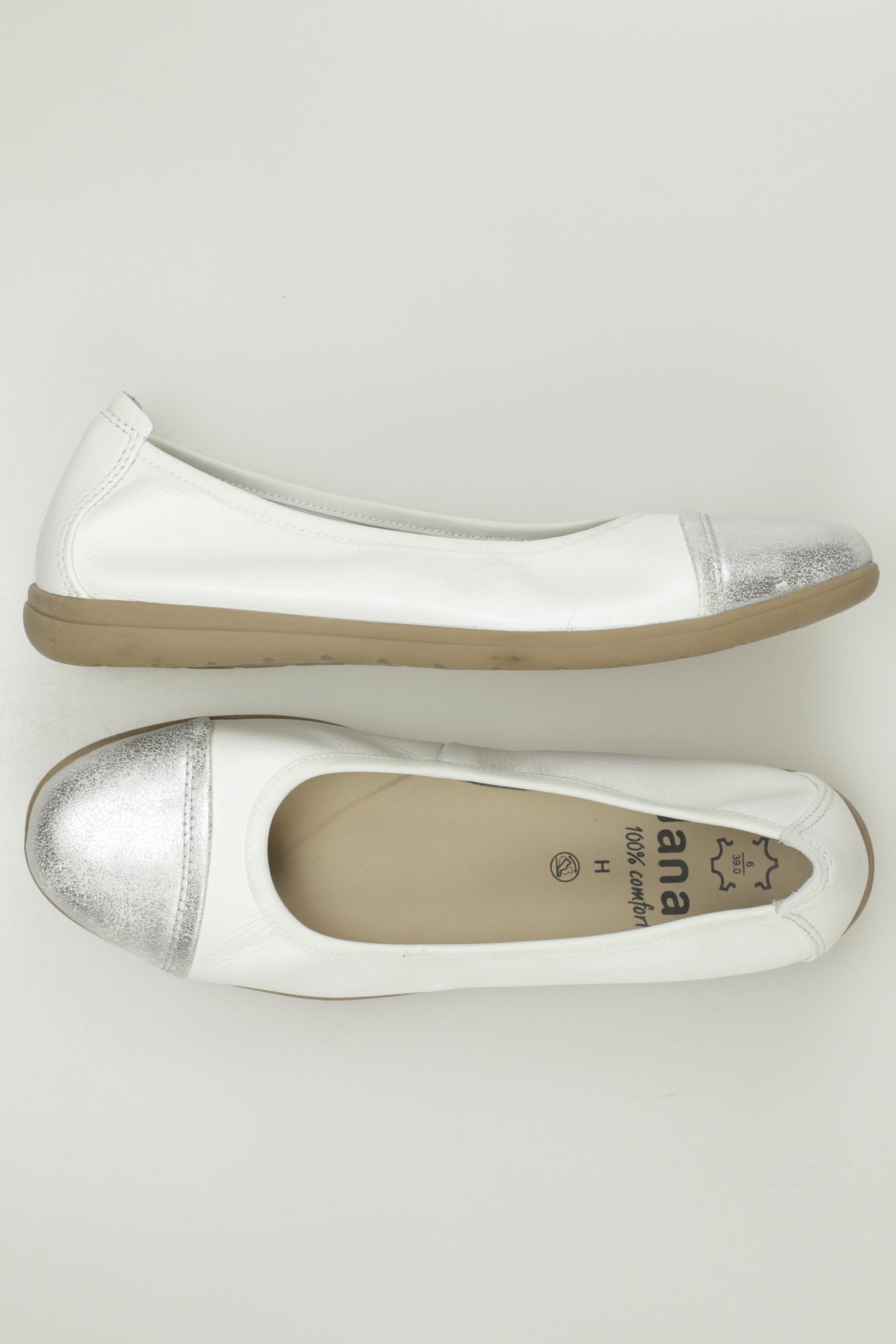 

Jana Damen Ballerinas, weiß, Gr. 39