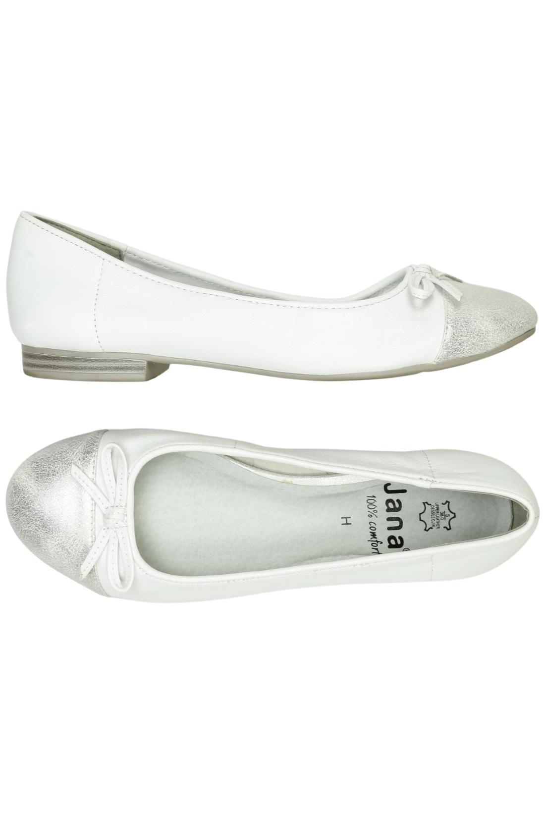 

Jana Damen Ballerinas, weiß, Gr. 38