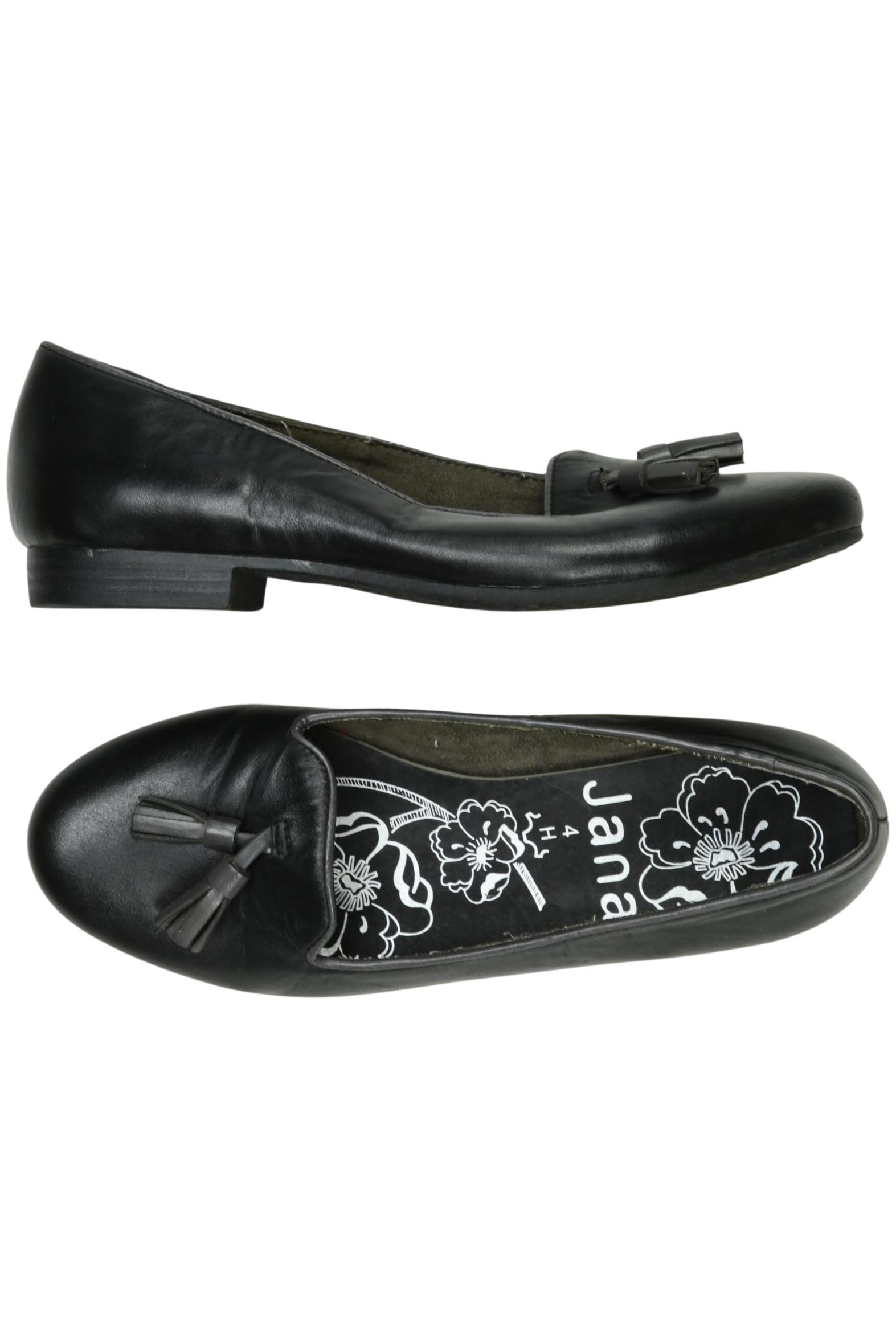

Jana Damen Ballerinas, schwarz, Gr. 4