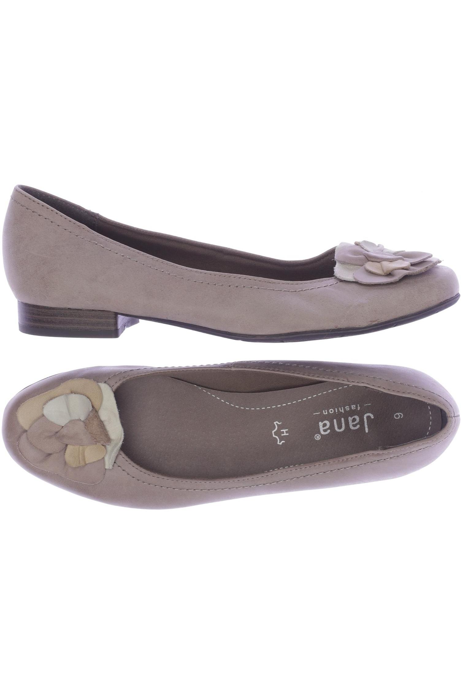 

Jana Damen Ballerinas, beige, Gr. 6
