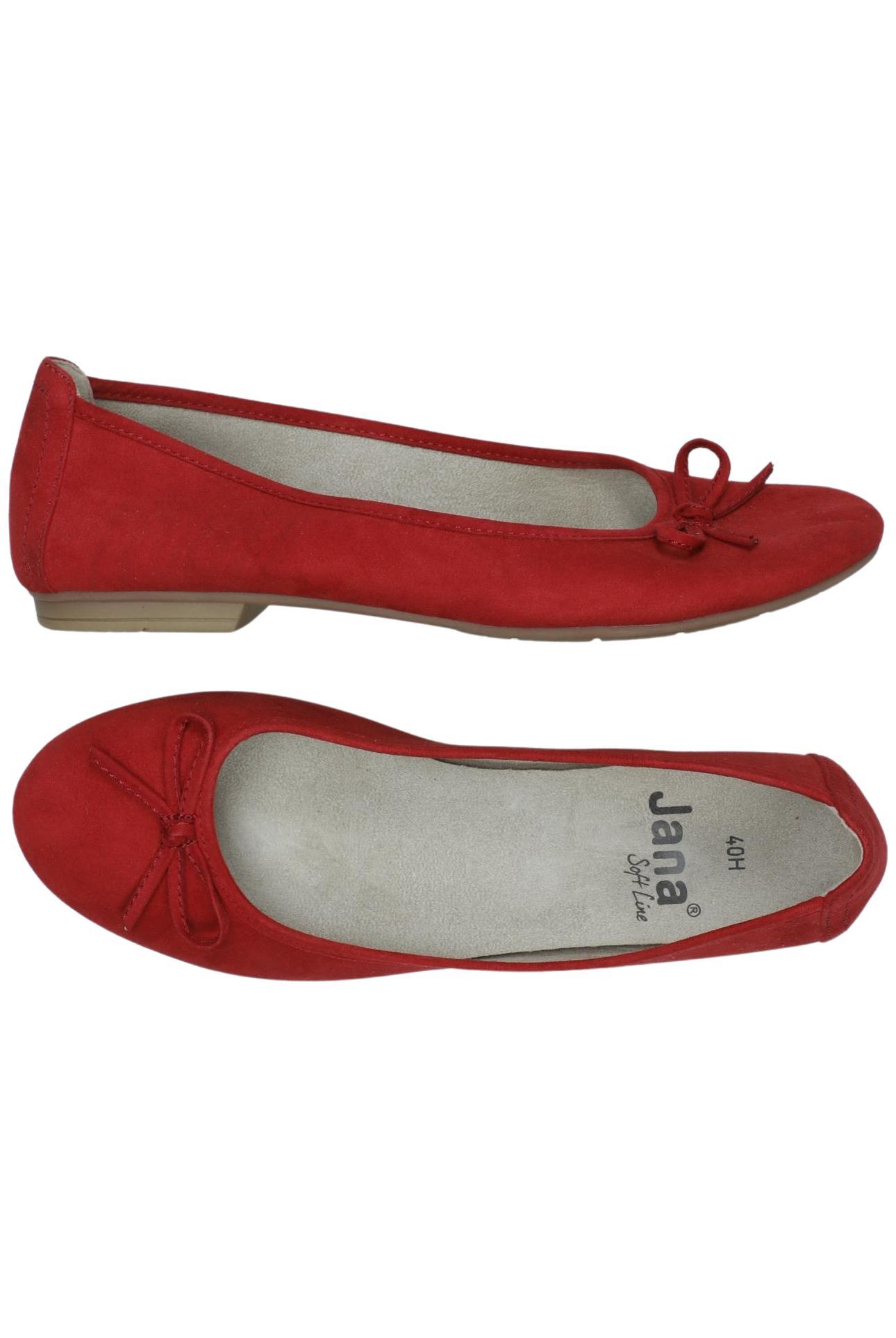 

Jana Damen Ballerinas, rot, Gr. 40