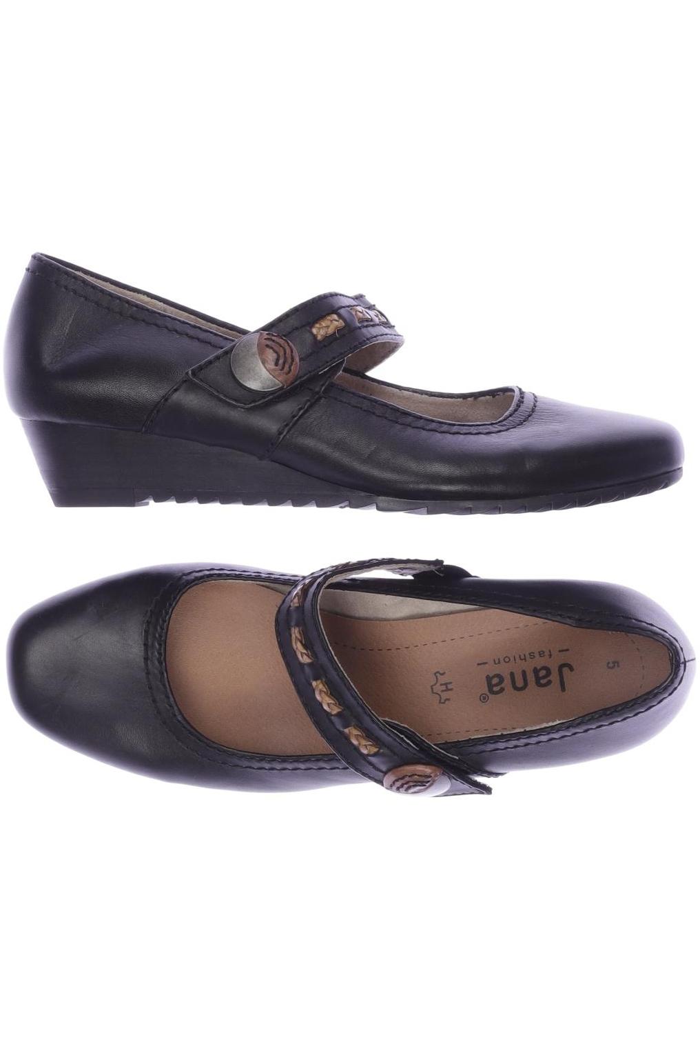 

Jana Damen Ballerinas, schwarz, Gr. 5