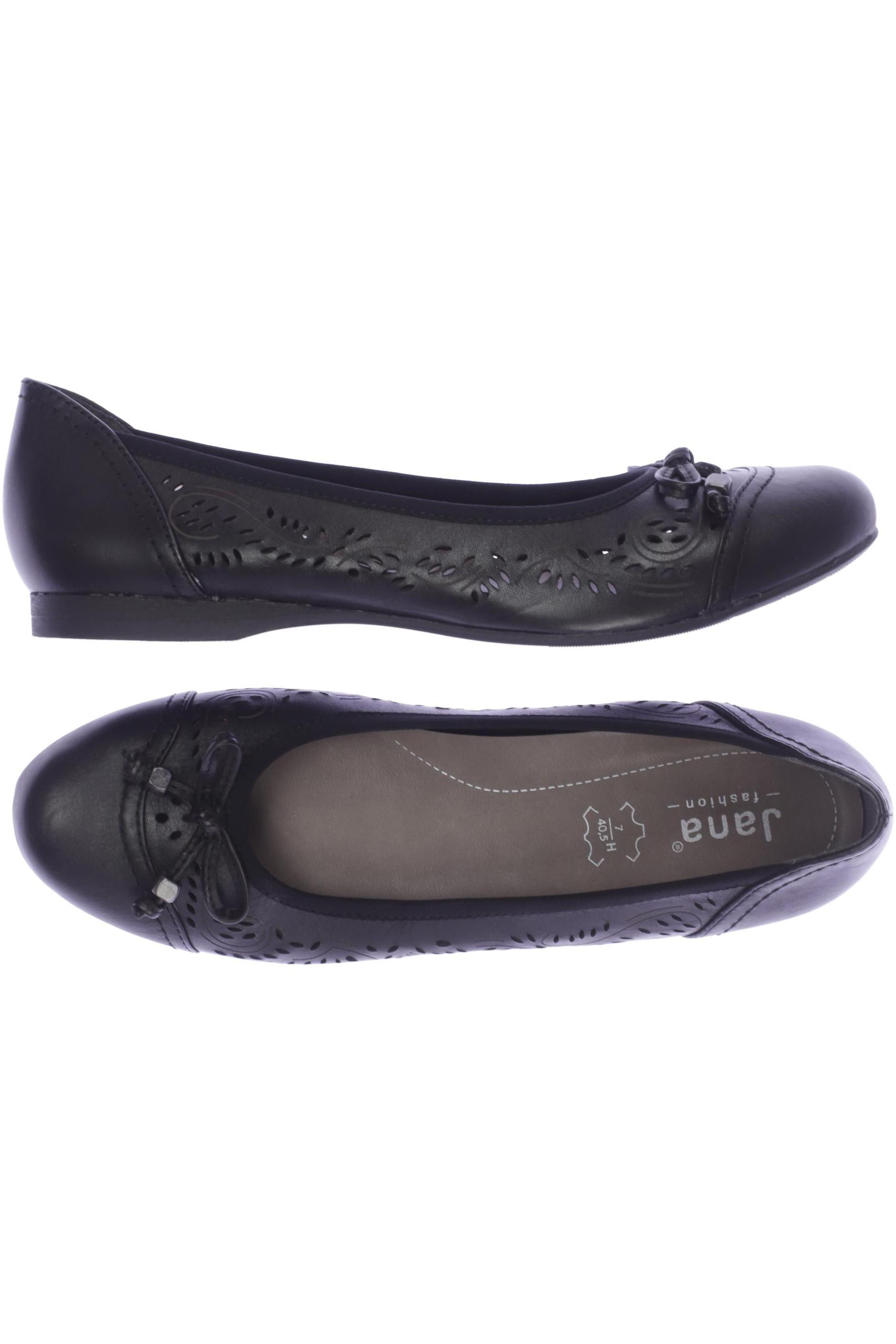 

Jana Damen Ballerinas, schwarz, Gr. 40.5