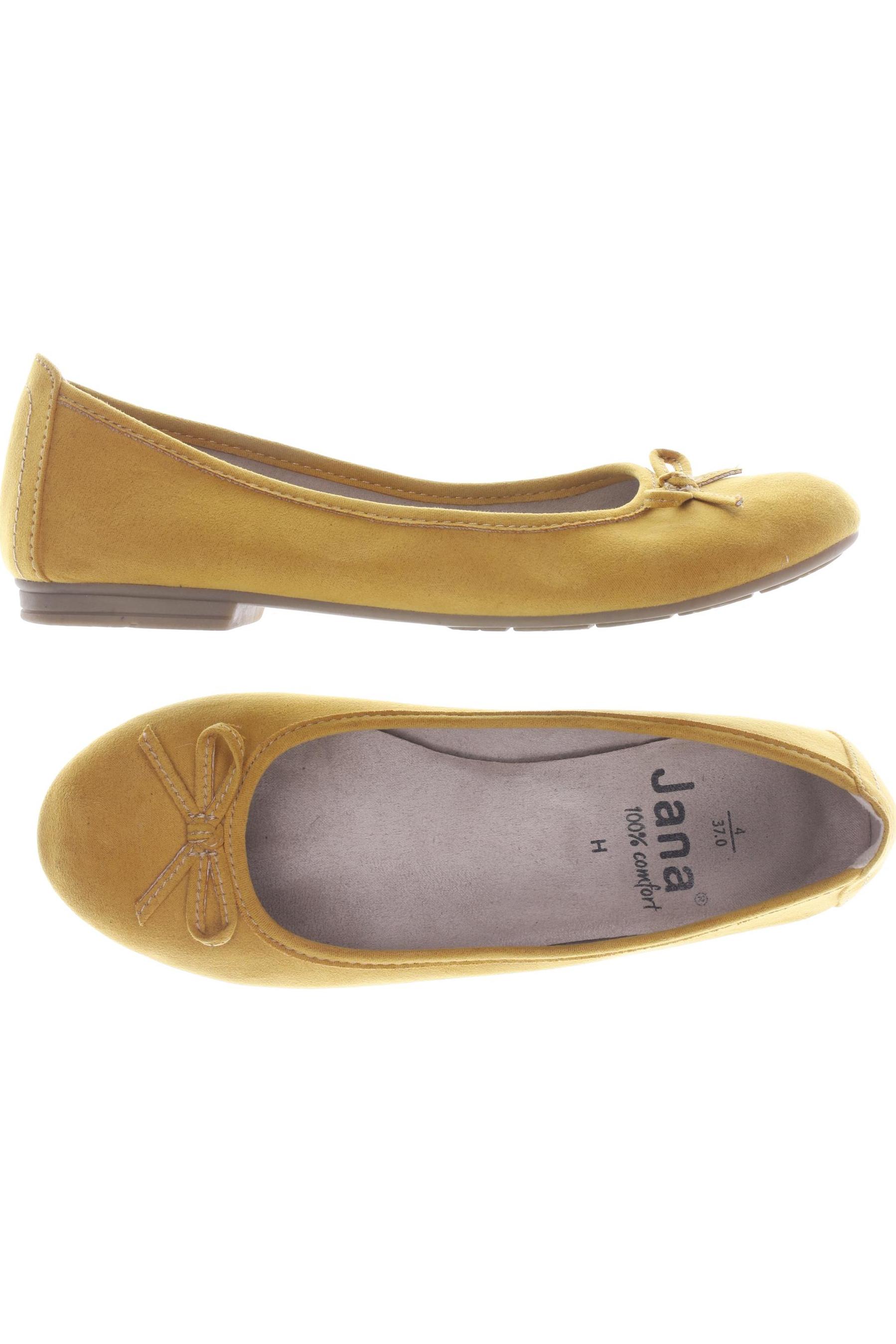 

Jana Damen Ballerinas, gelb, Gr. 37