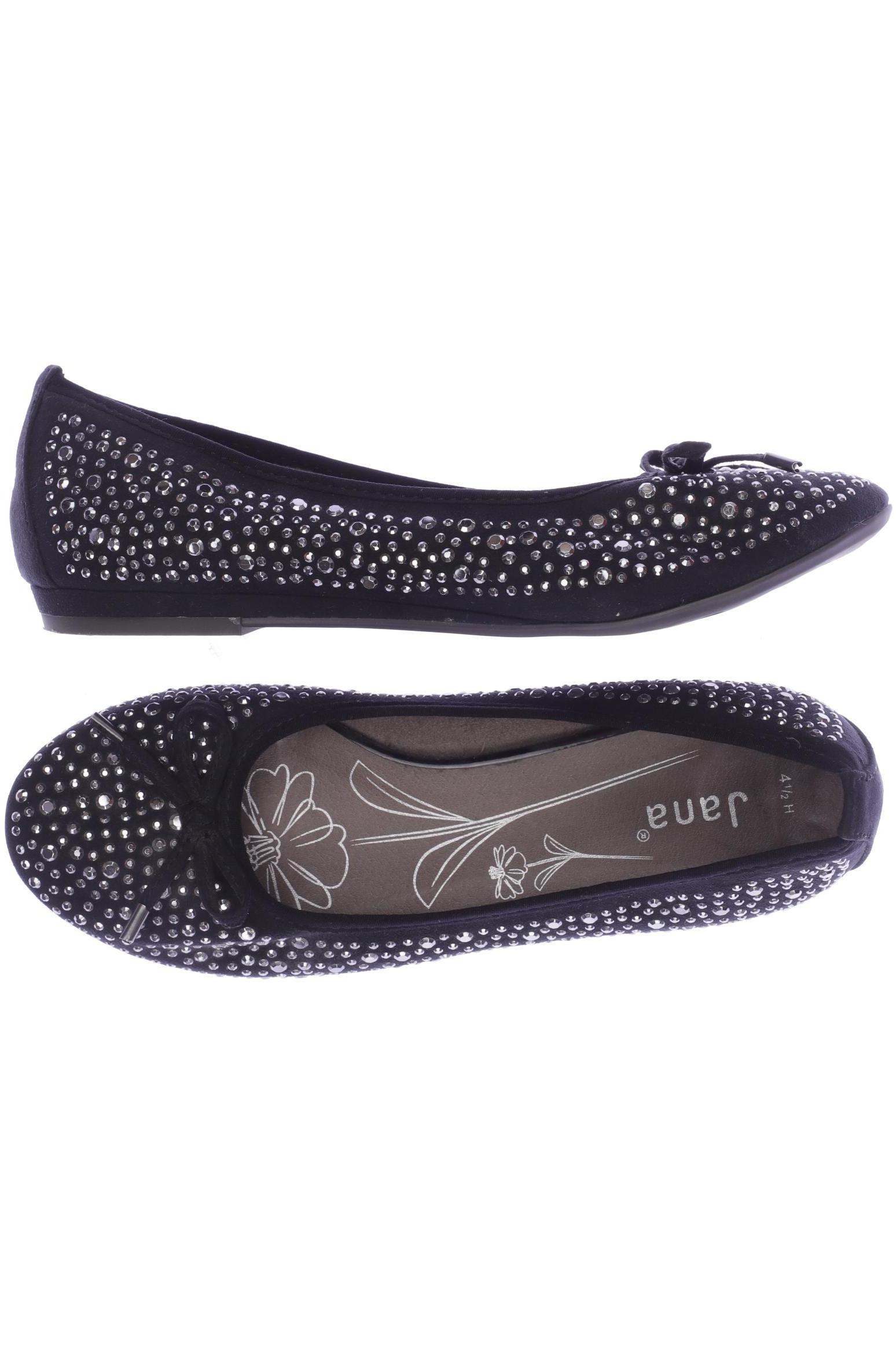 

Jana Damen Ballerinas, schwarz, Gr. 37.5