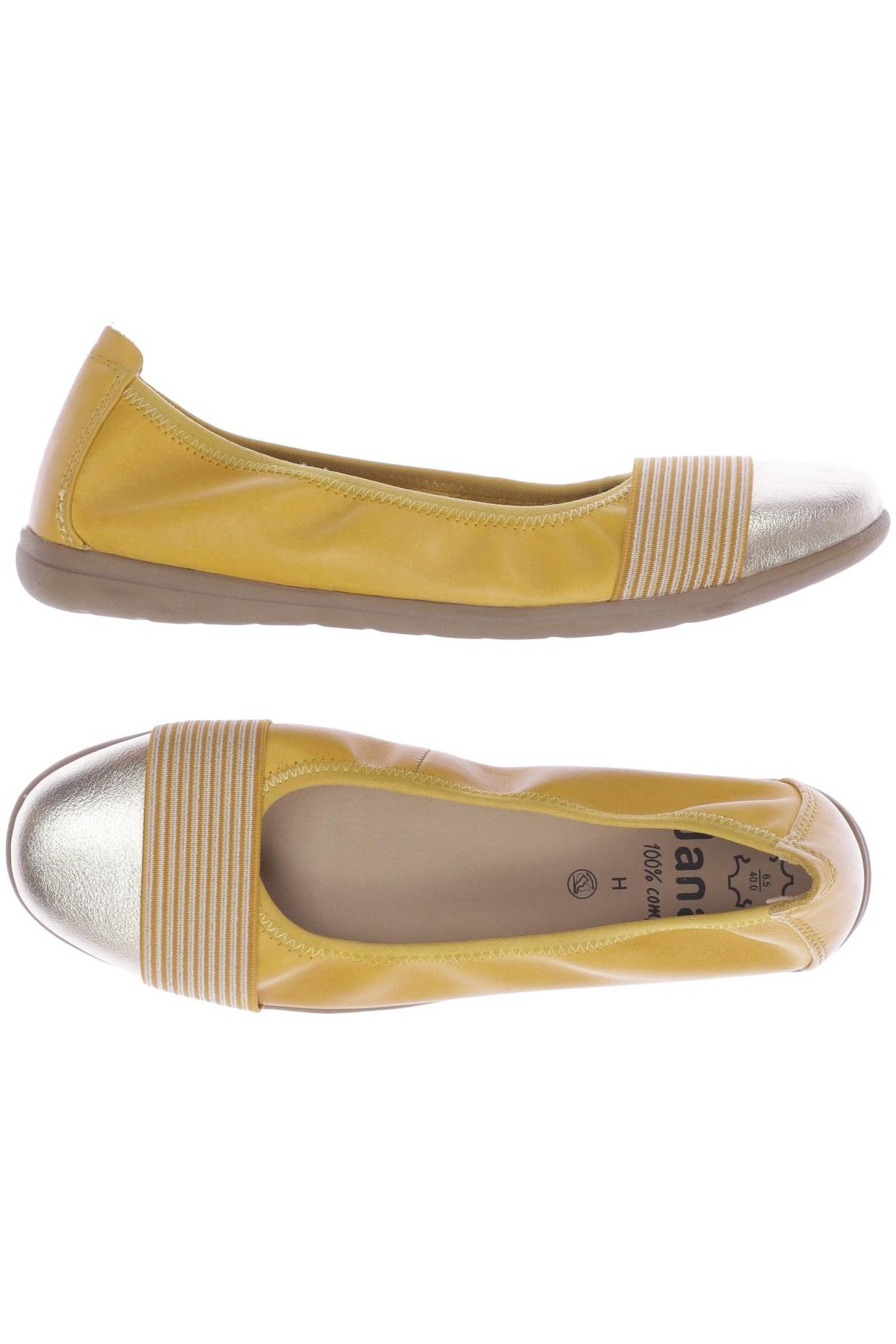 

Jana Damen Ballerinas, gelb, Gr. 40