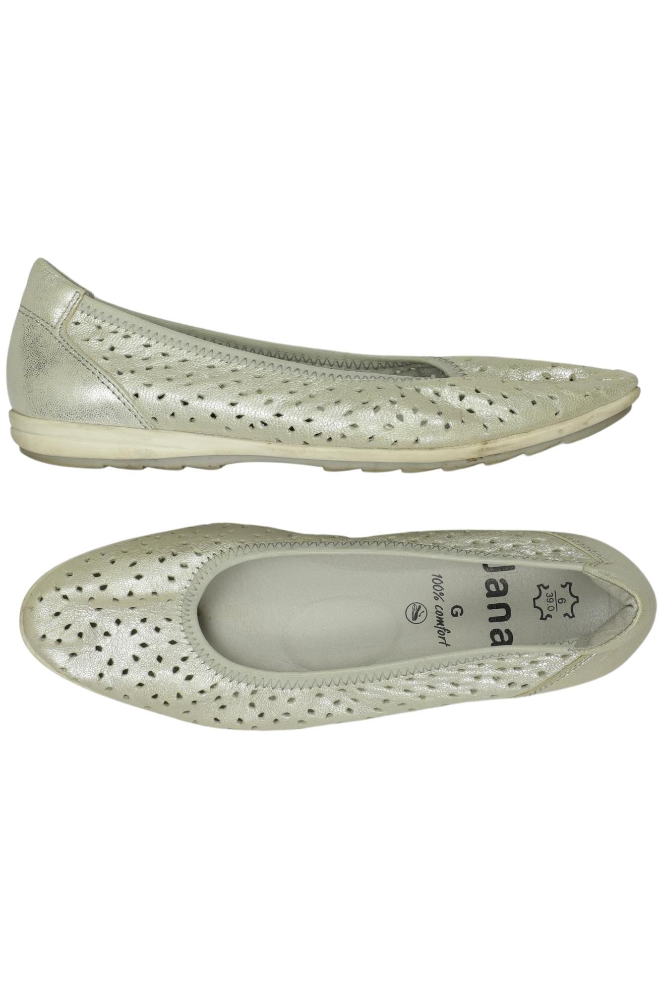 

Jana Damen Ballerinas, silber, Gr. 39