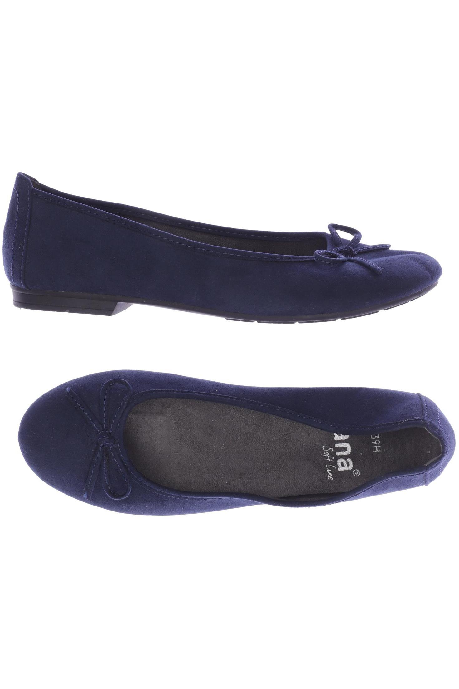 

Jana Damen Ballerinas, blau, Gr. 39