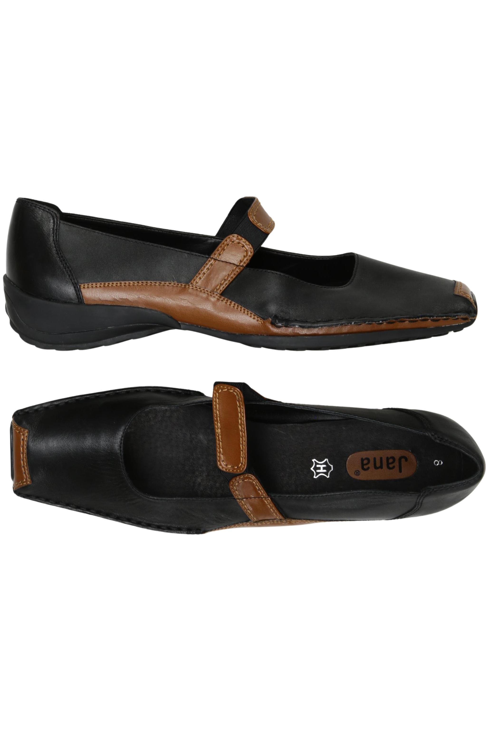 

Jana Damen Ballerinas, schwarz, Gr. 8