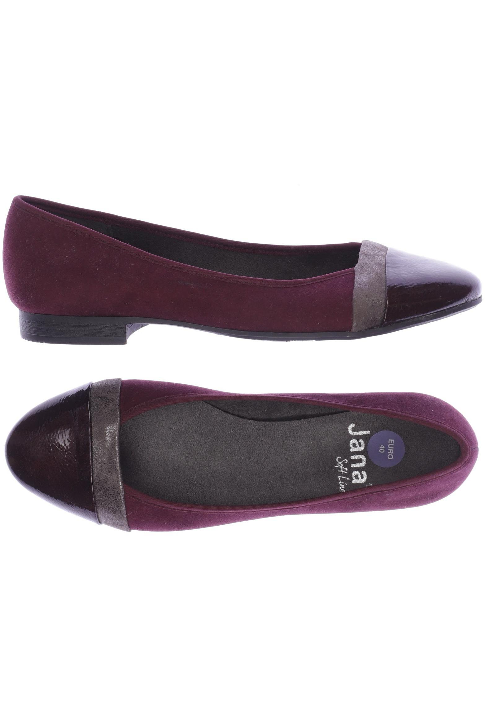 

Jana Damen Ballerinas, bordeaux, Gr. 40