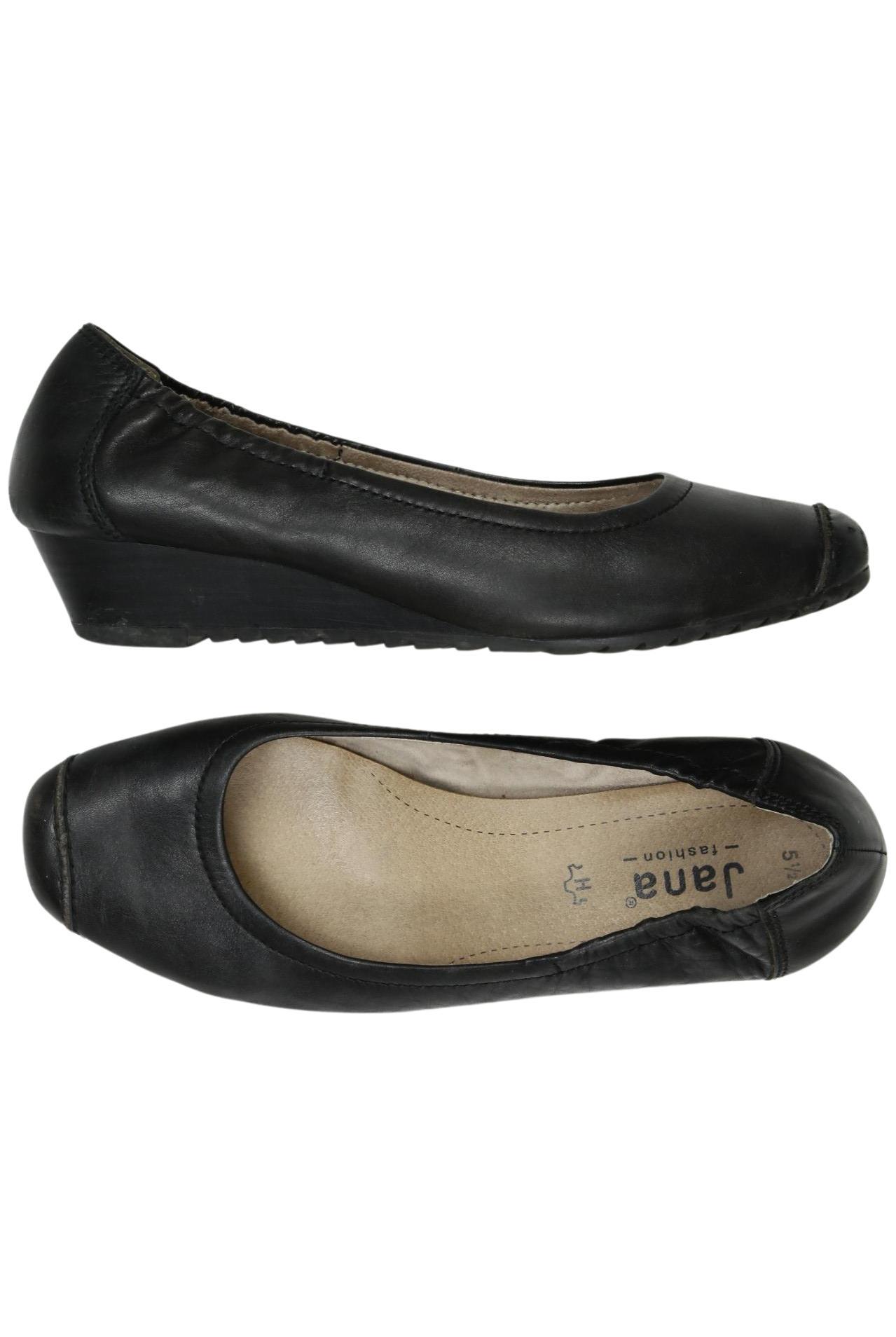 

Jana Damen Ballerinas, schwarz, Gr. 5.5